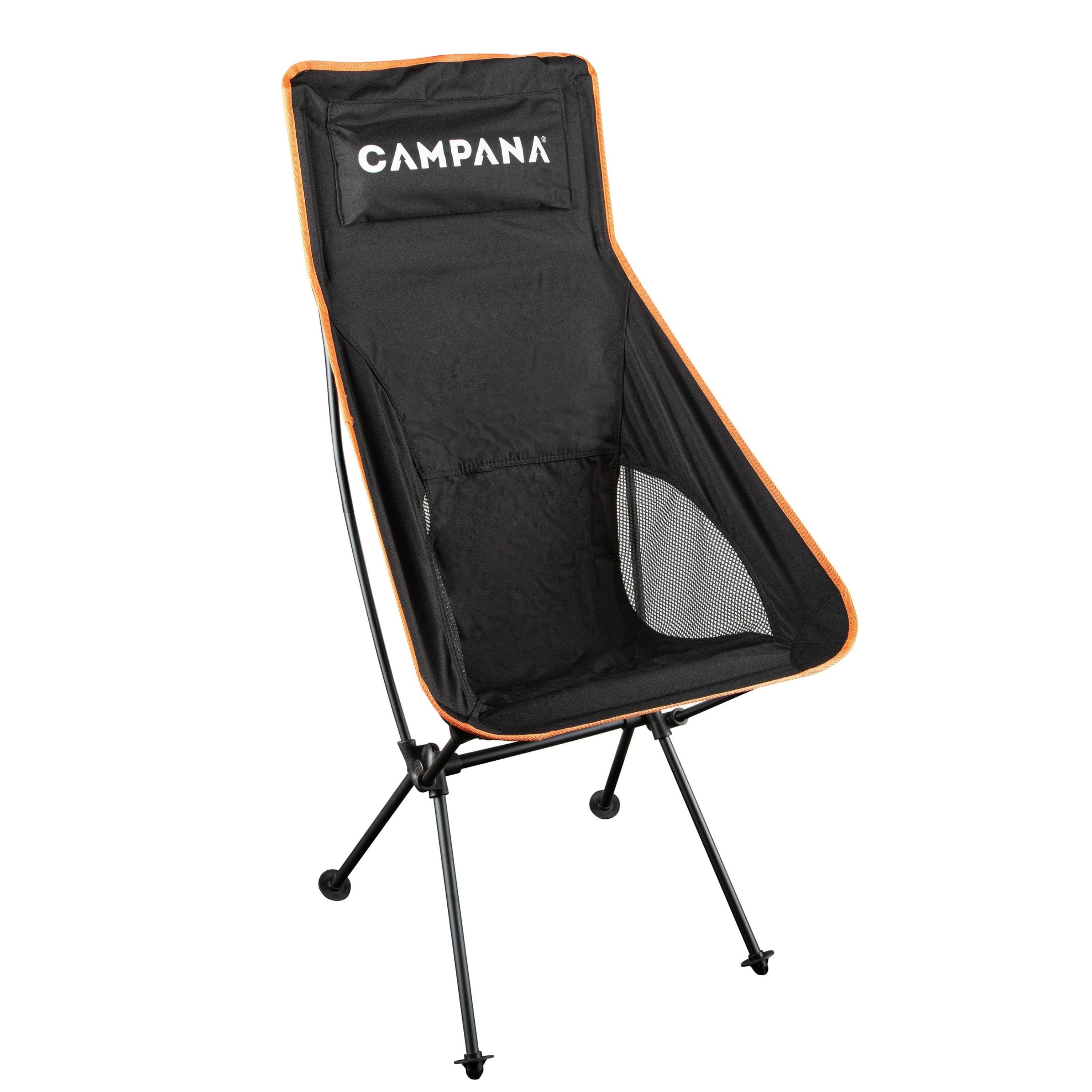 High back foldable aluminum chair