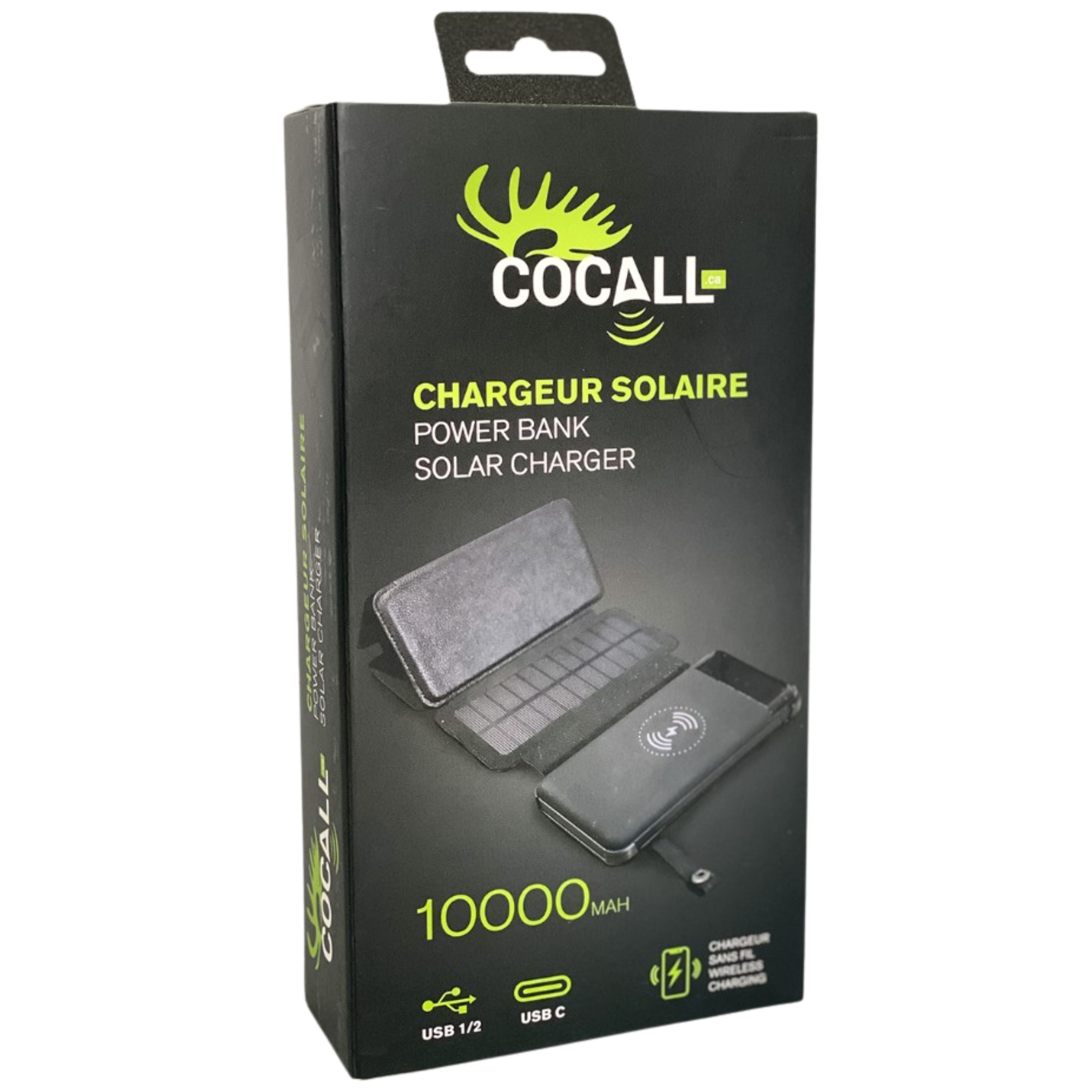 Portable solar charger for Cocall