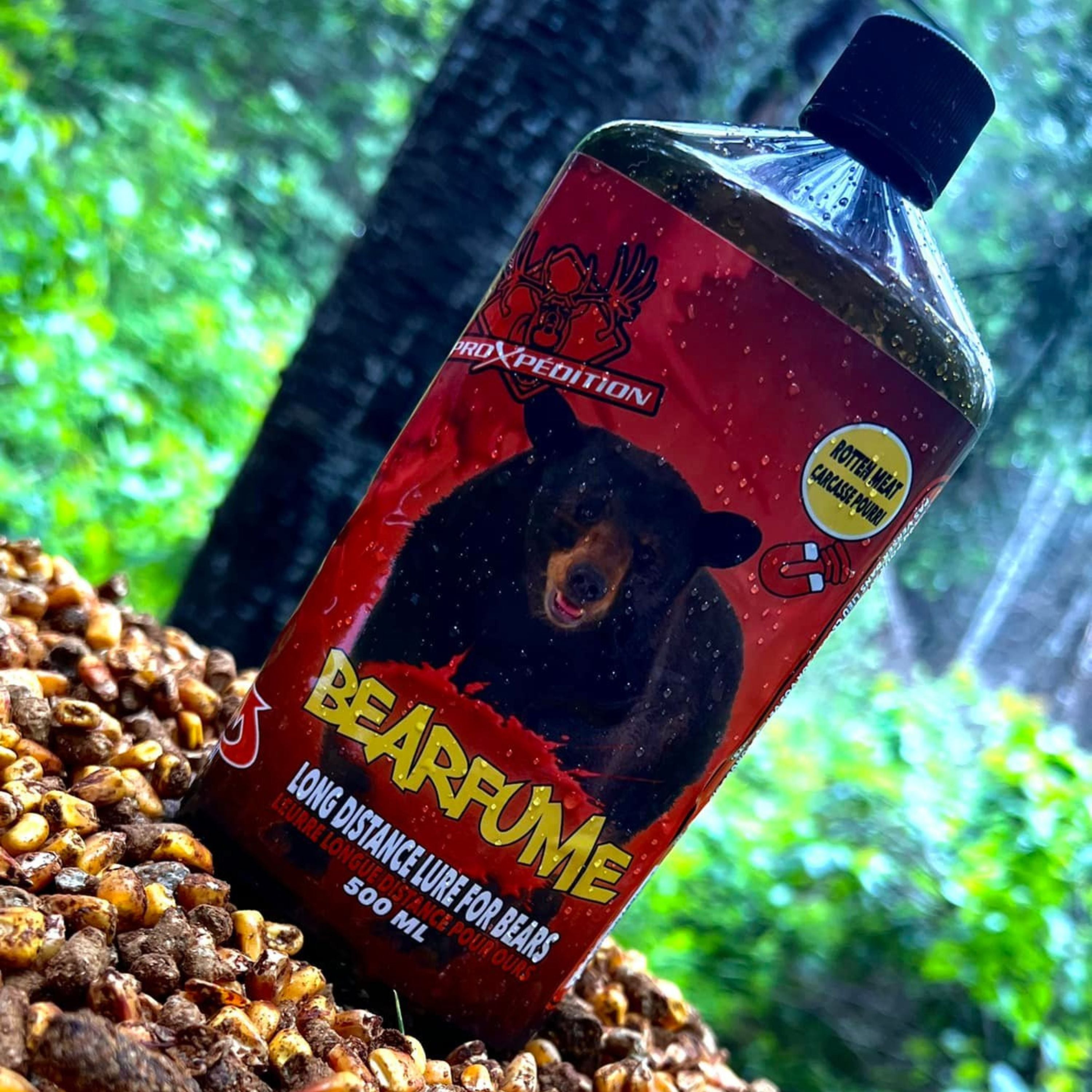Bearfume and liquid smoke bear scent combo