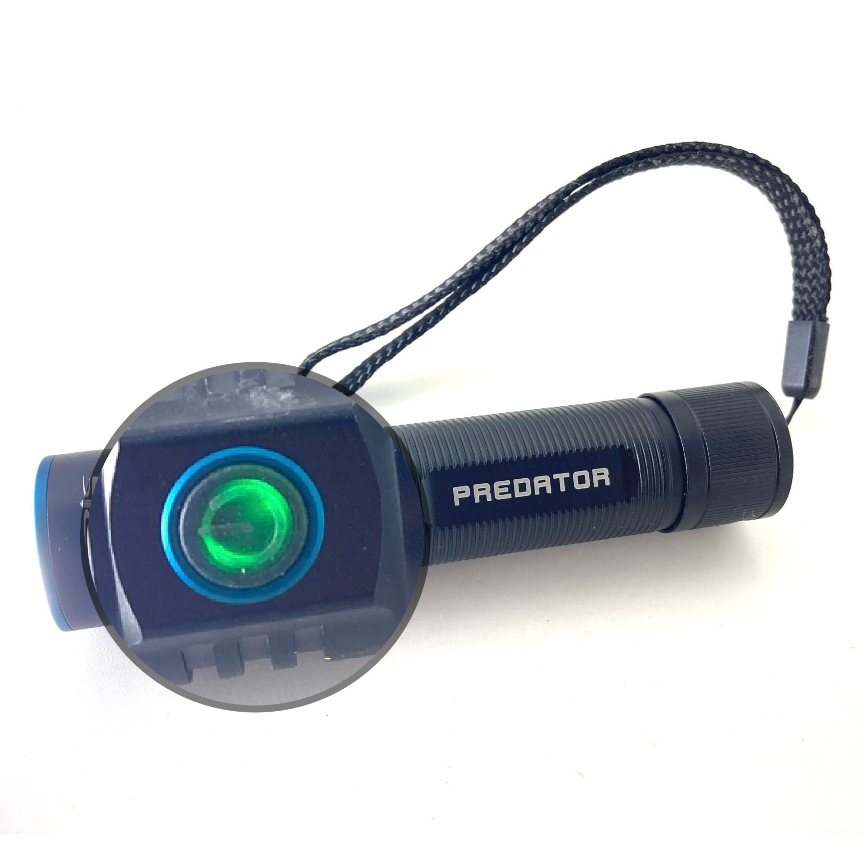 "Predator 2000" Rechargeable flashlight