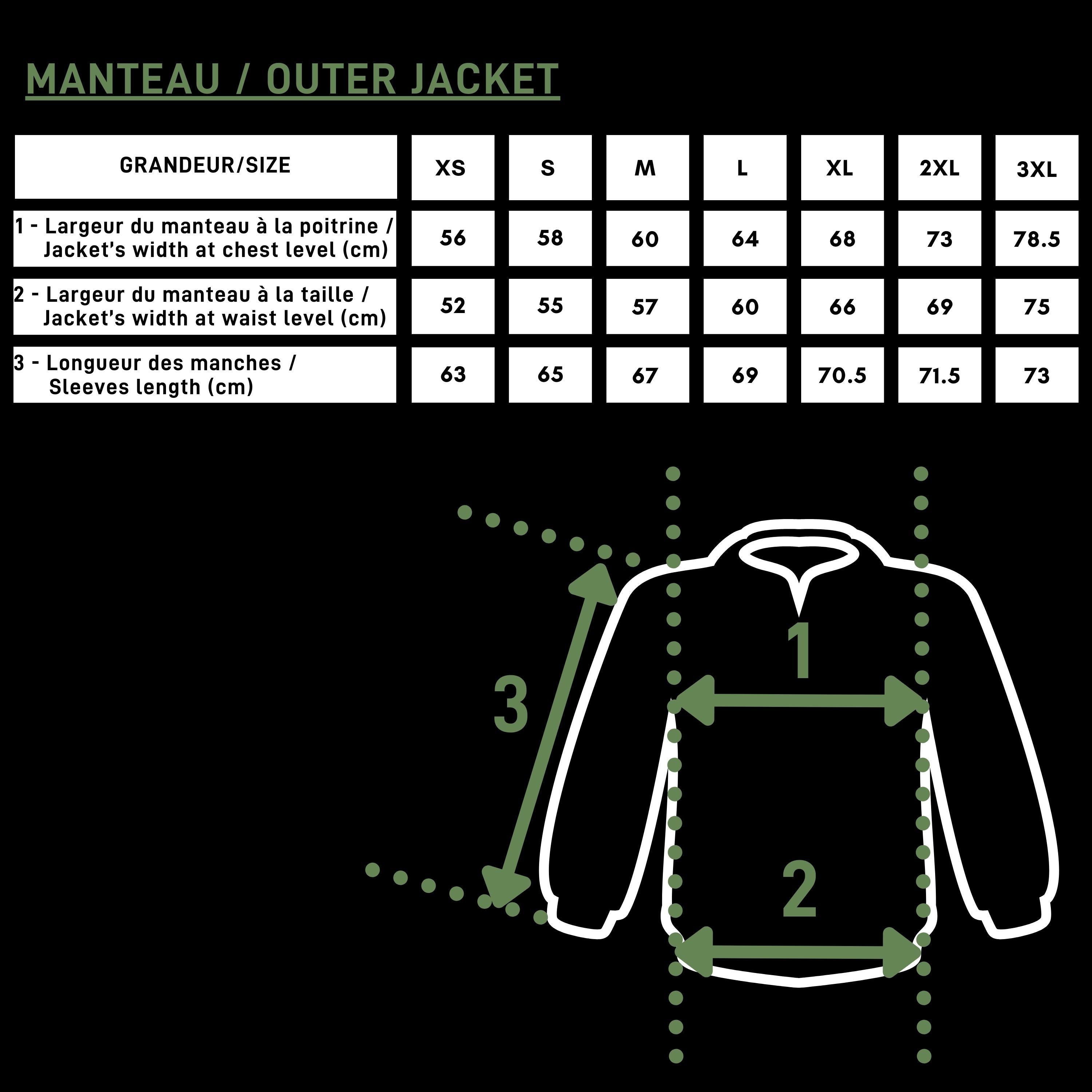 "Guide 3-in-1 Teck wood optima 7" jacket - Men's
