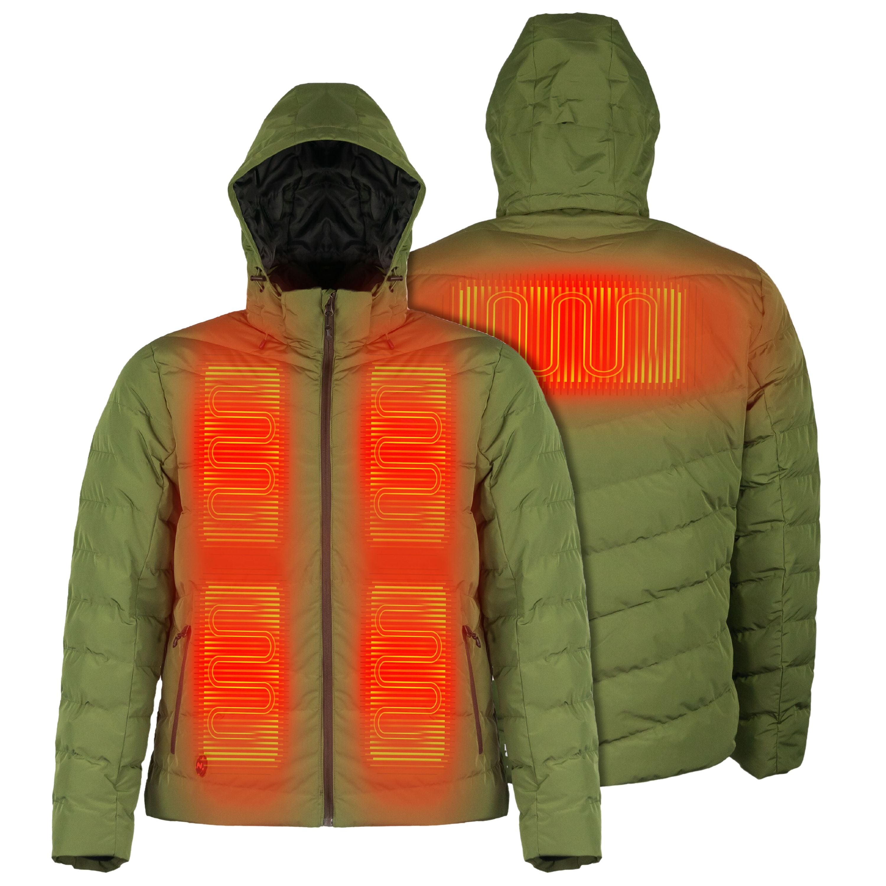 "Crest" Heated jacket - Men's
