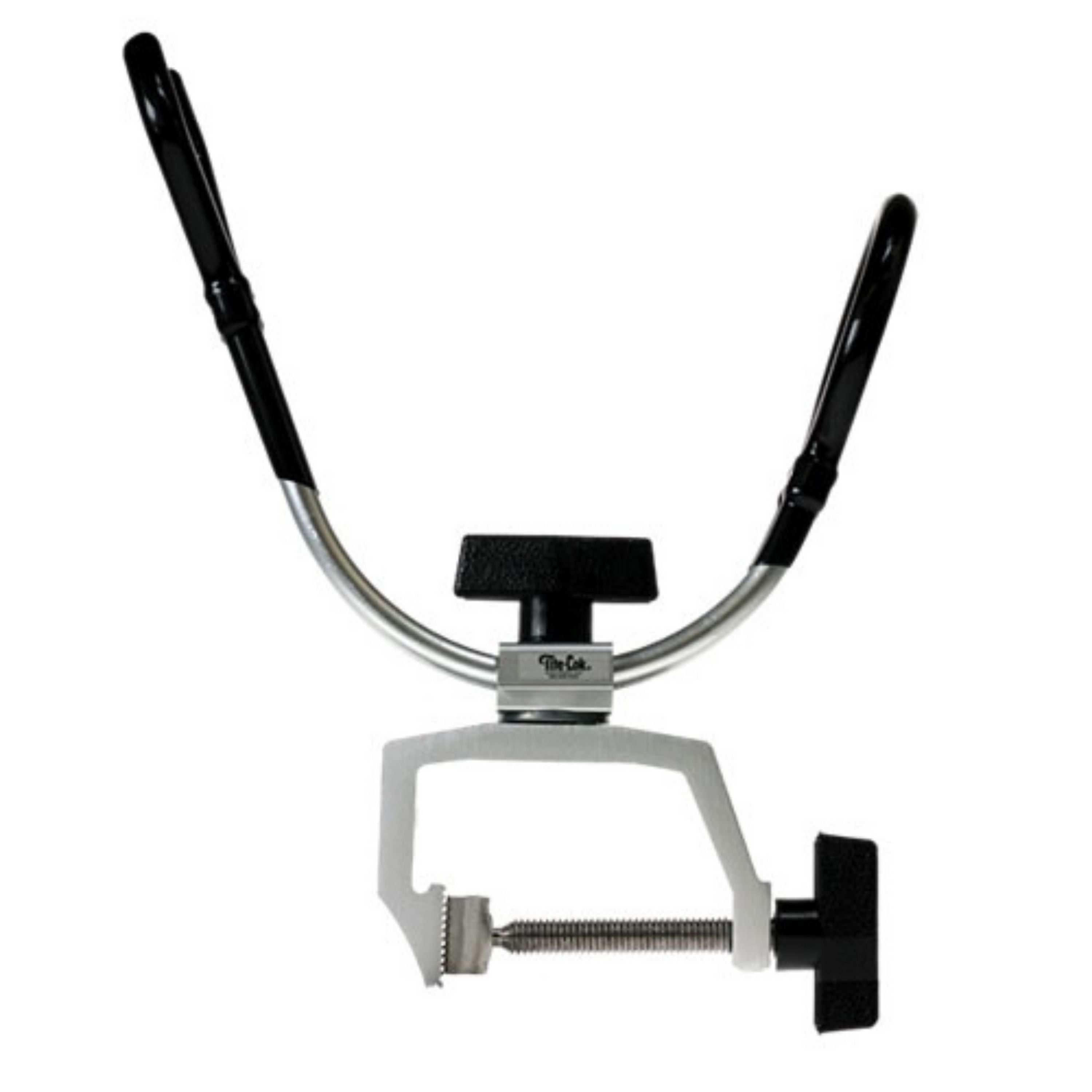 Rod holder with C-clamp mount
