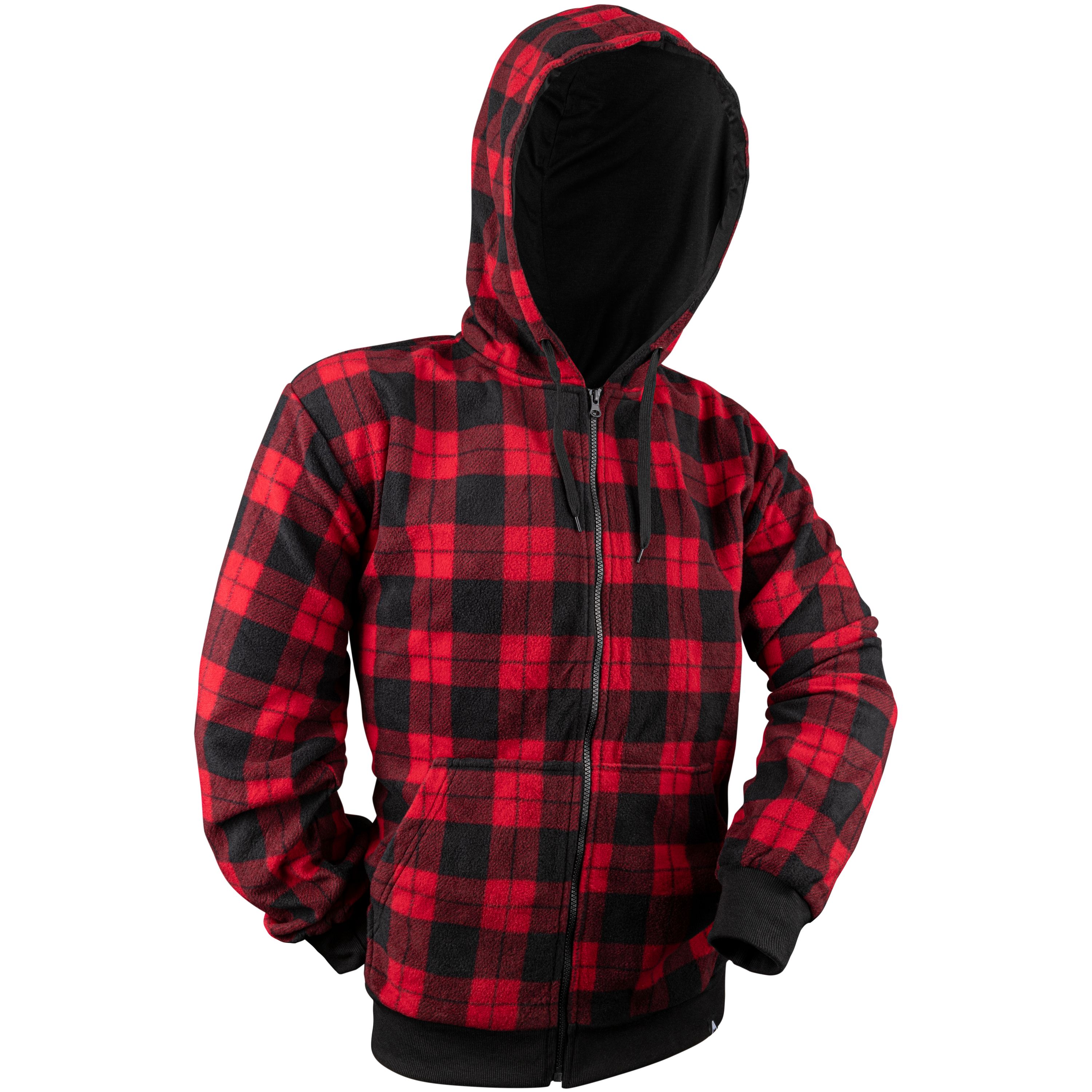 Checkered hoodie - Men's