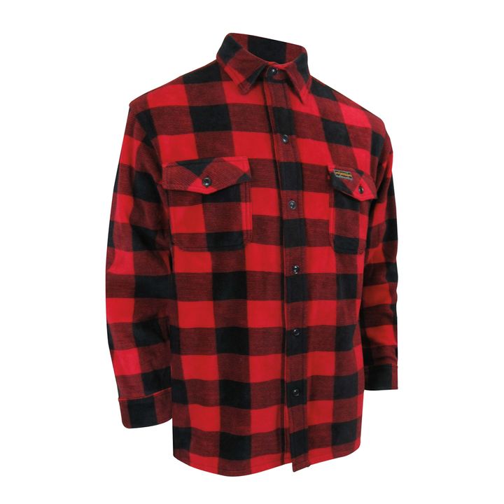 Fleece lumber shirt - Men's