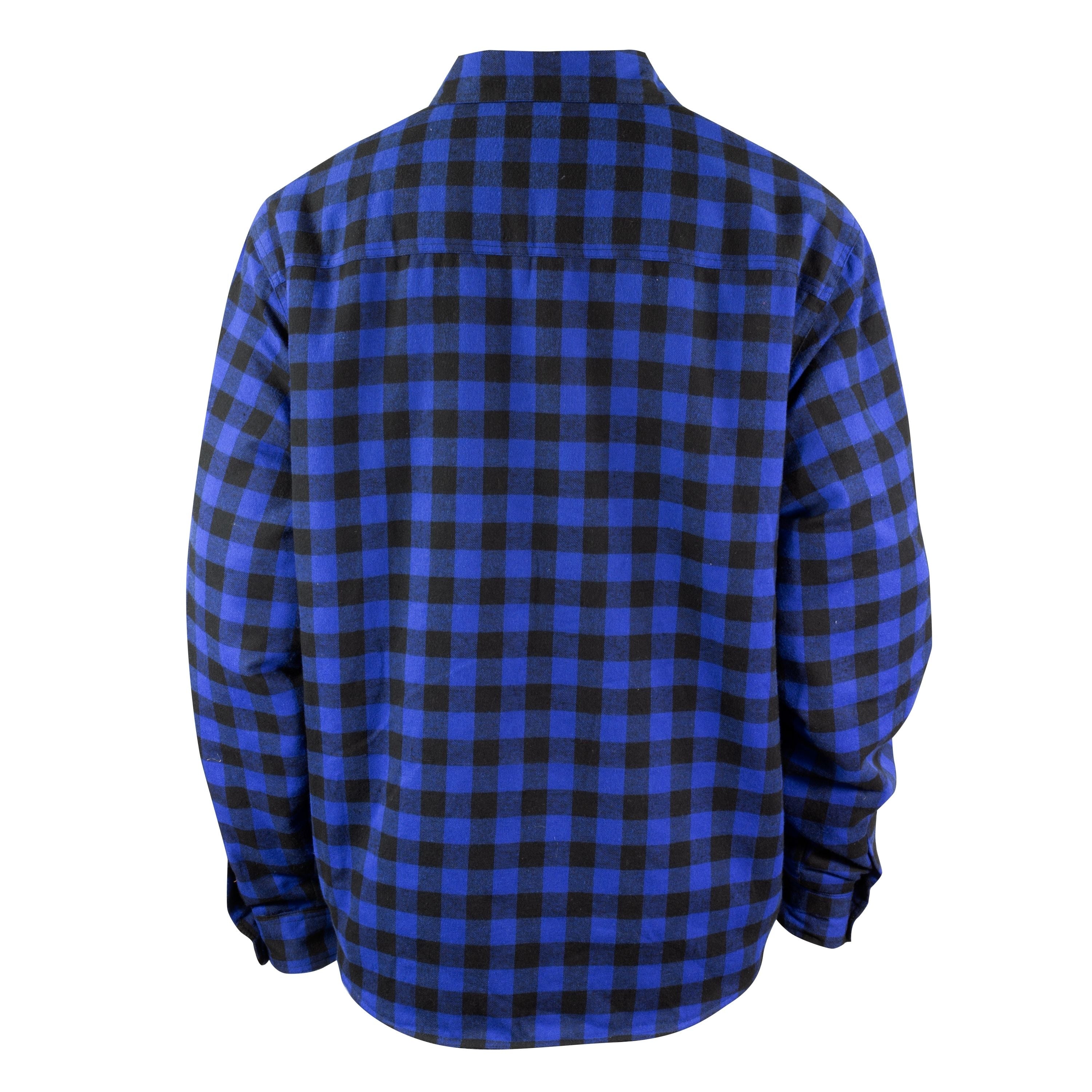 Flannel shirt with sherpa lining - Men’s