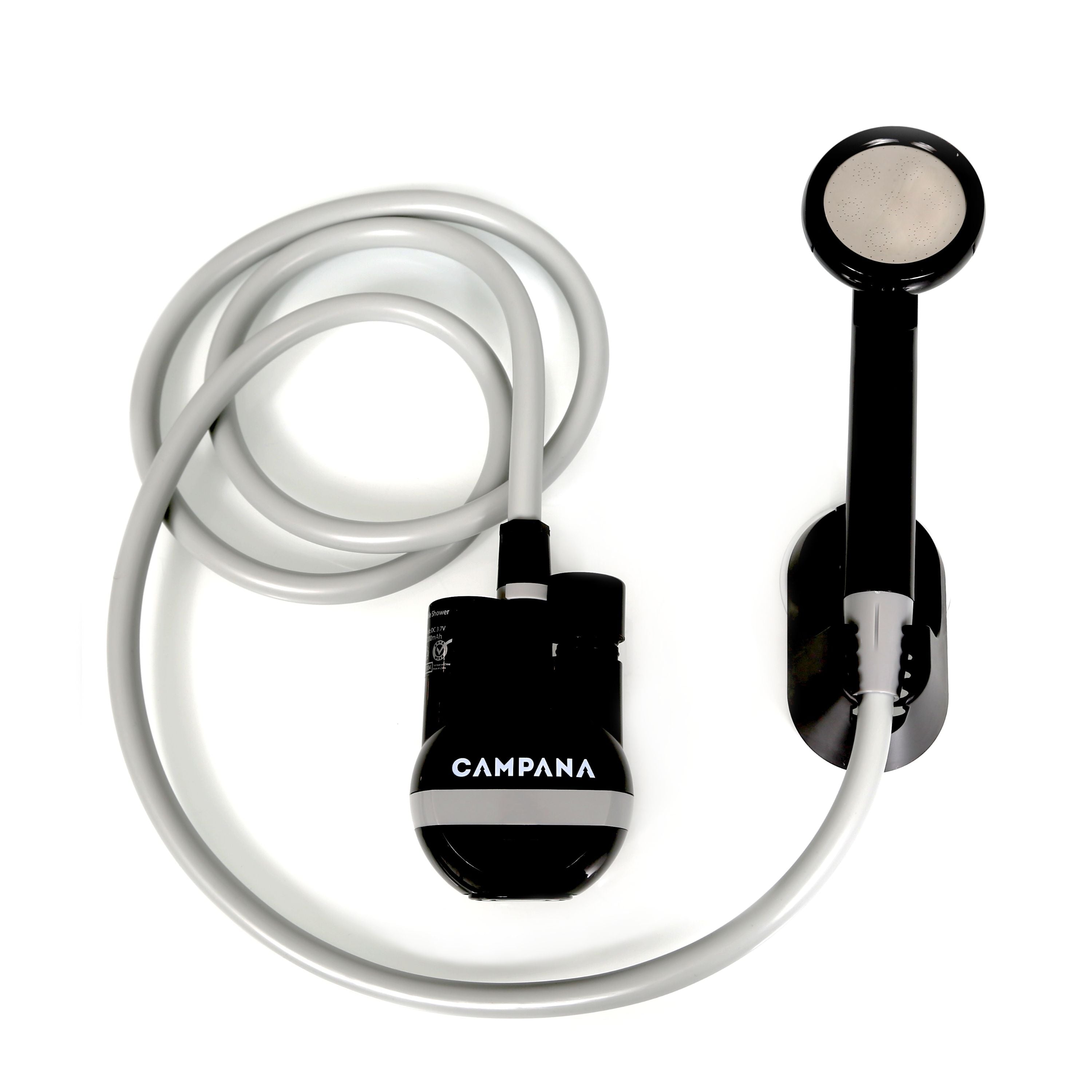 Rechargeable camp shower
