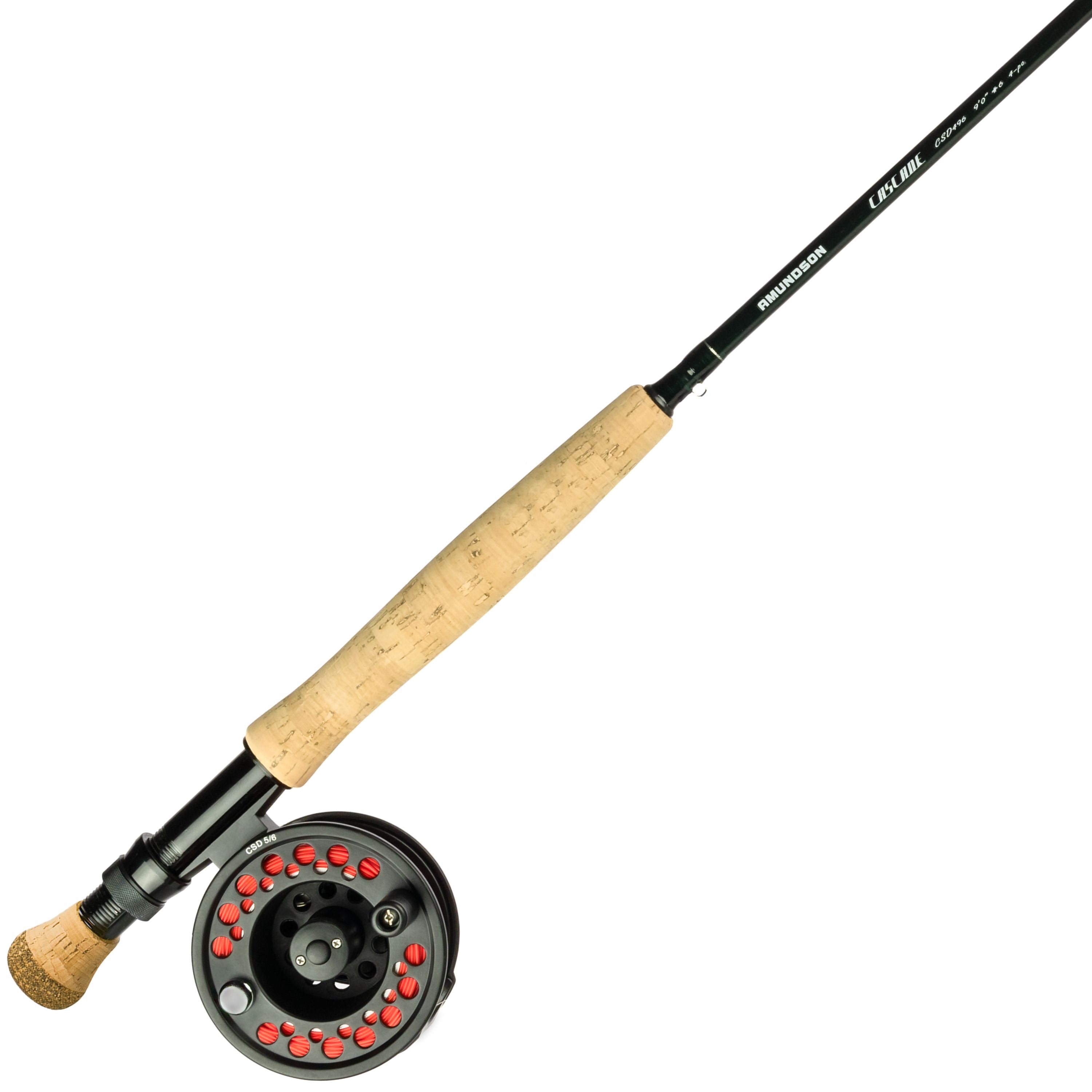 "Cascade" Fly fishing combo with fishing line