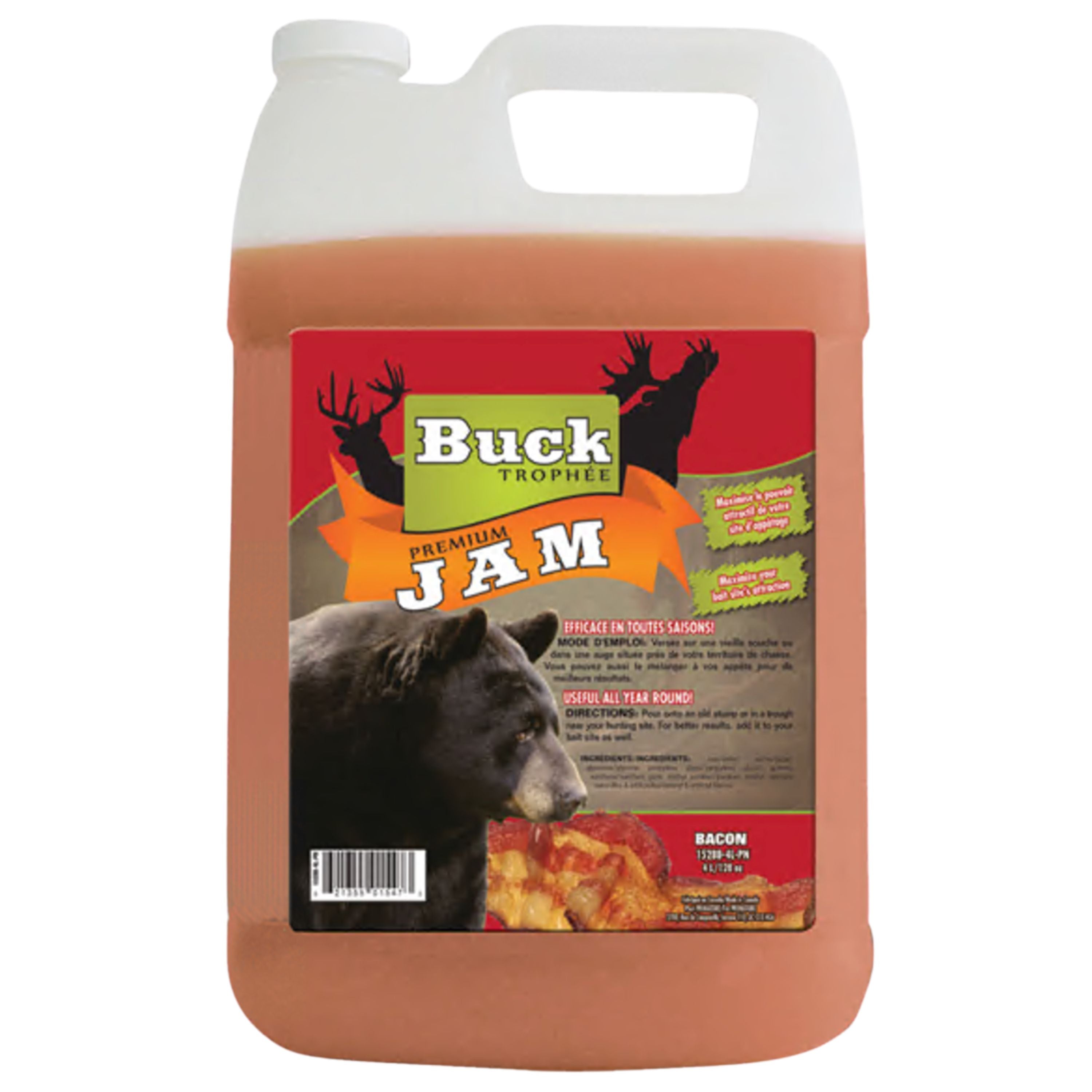 Gelée sucrée et salée "Premium Jam" à saveur de bacon - 4L