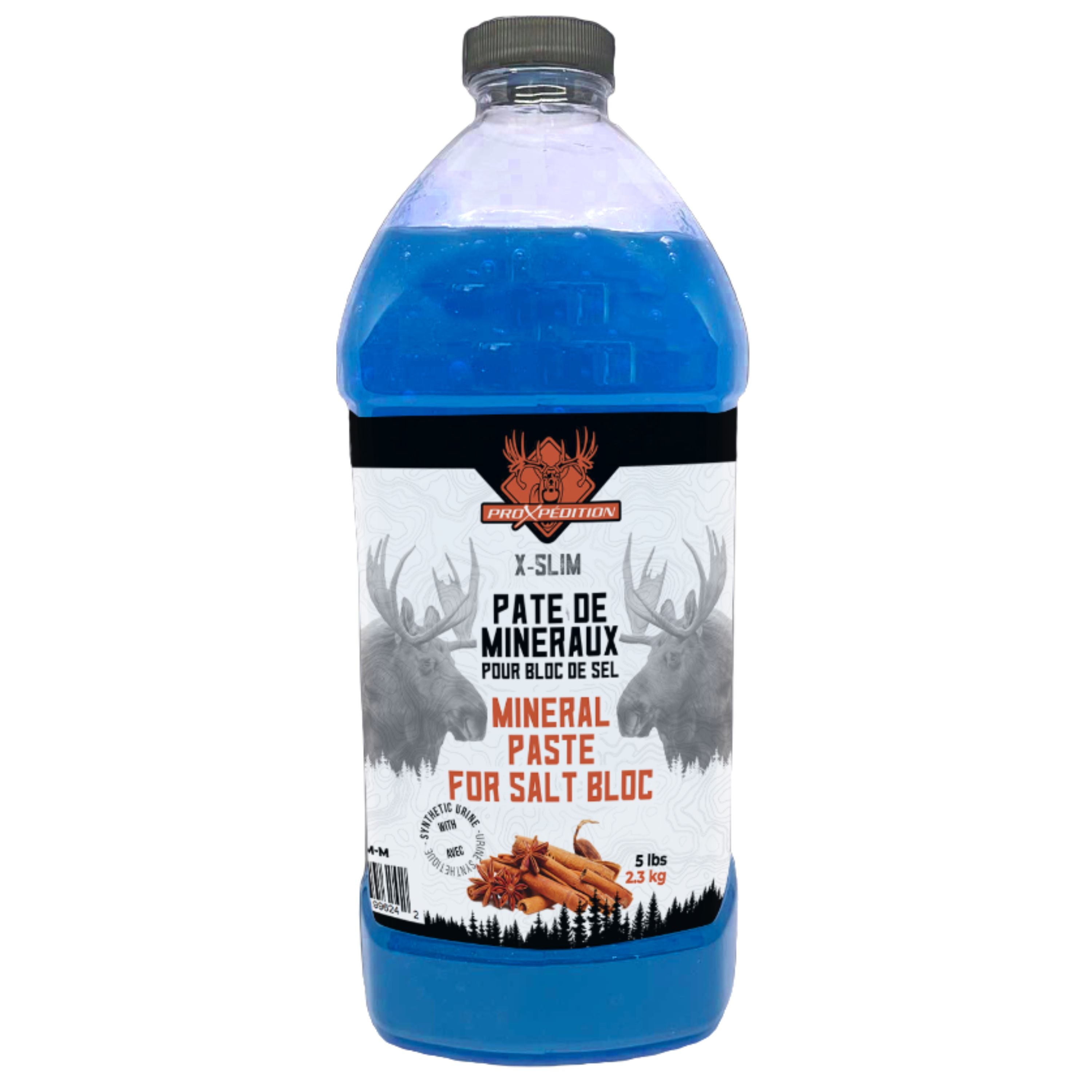 "X-Slim" Anise flavor mineral liquid paste for salt bloc - Moose