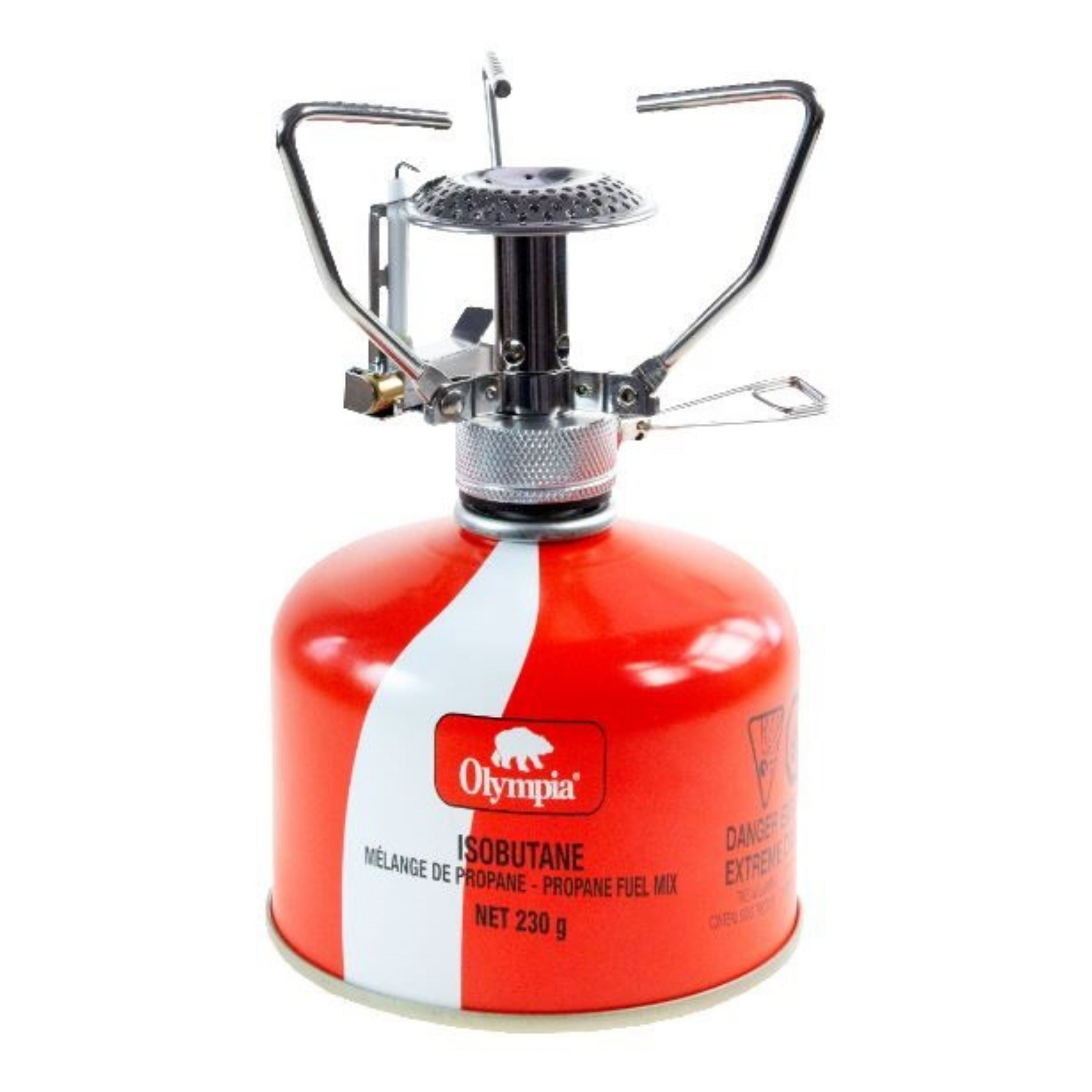 Camping stove isobutane with piezo ignition