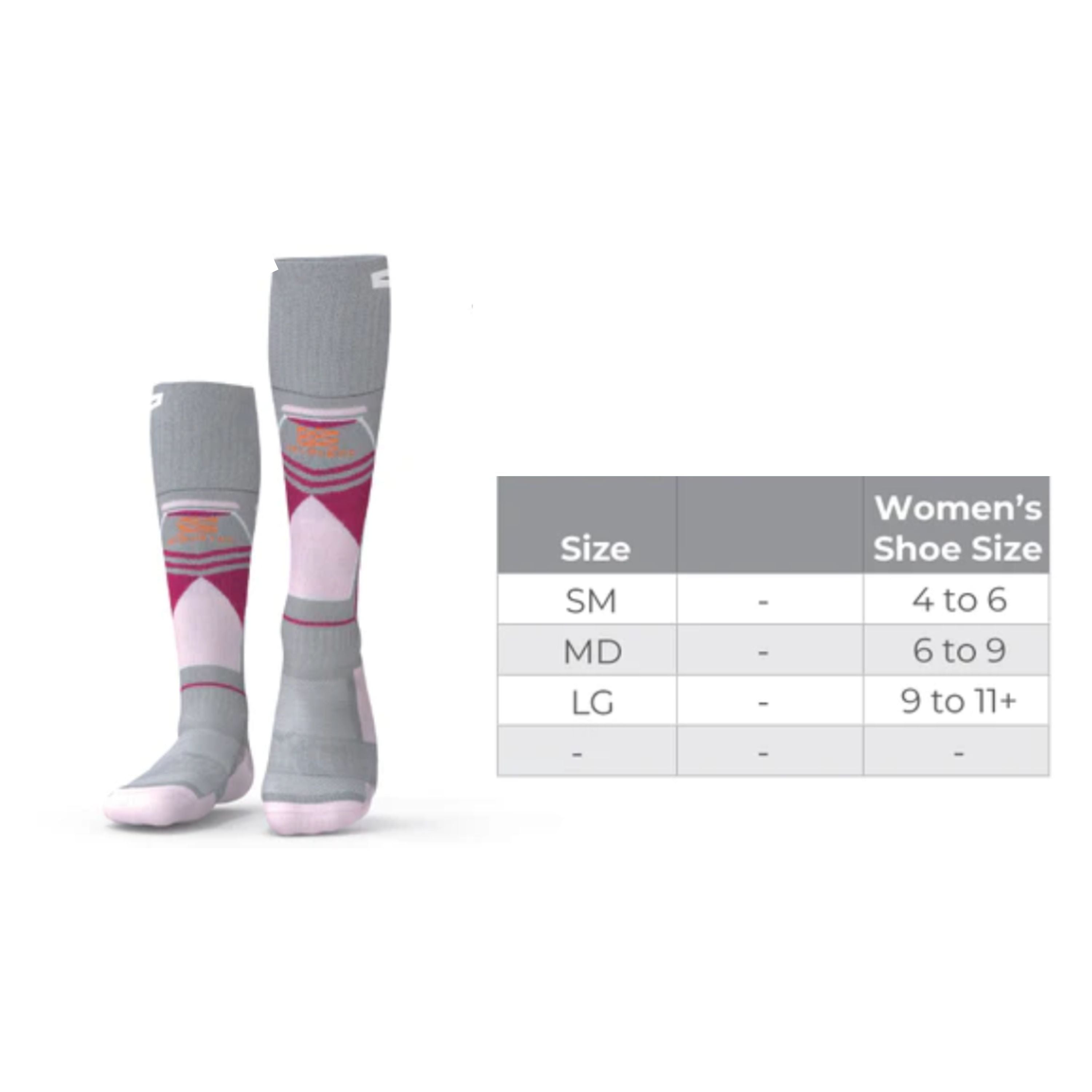 "Premium 2.0" Merino heated socks - Women's