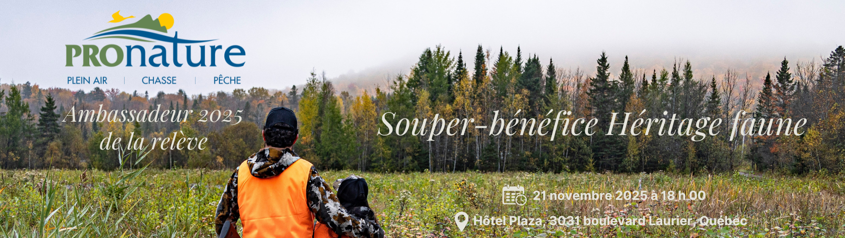 Pronature nommé Ambassadeur de la relève 2025 par Héritage faune