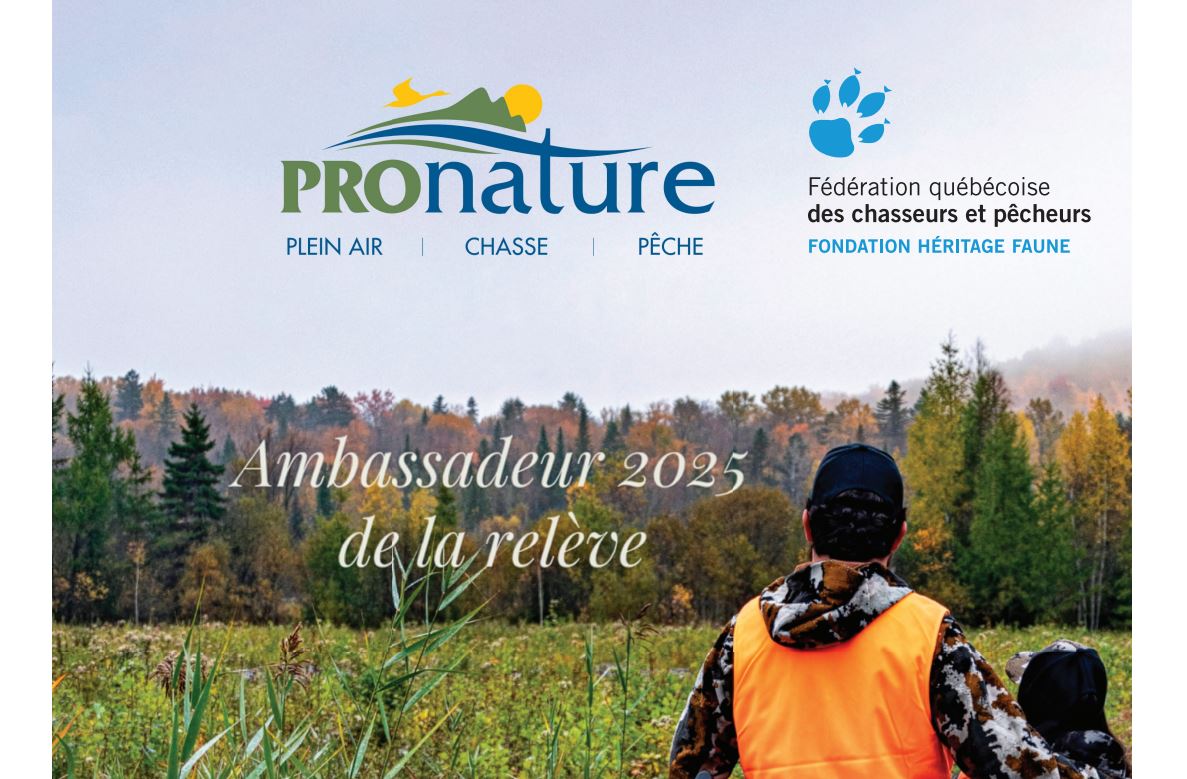 Pronature nommé Ambassadeur de la relève 2025 par Héritage faune