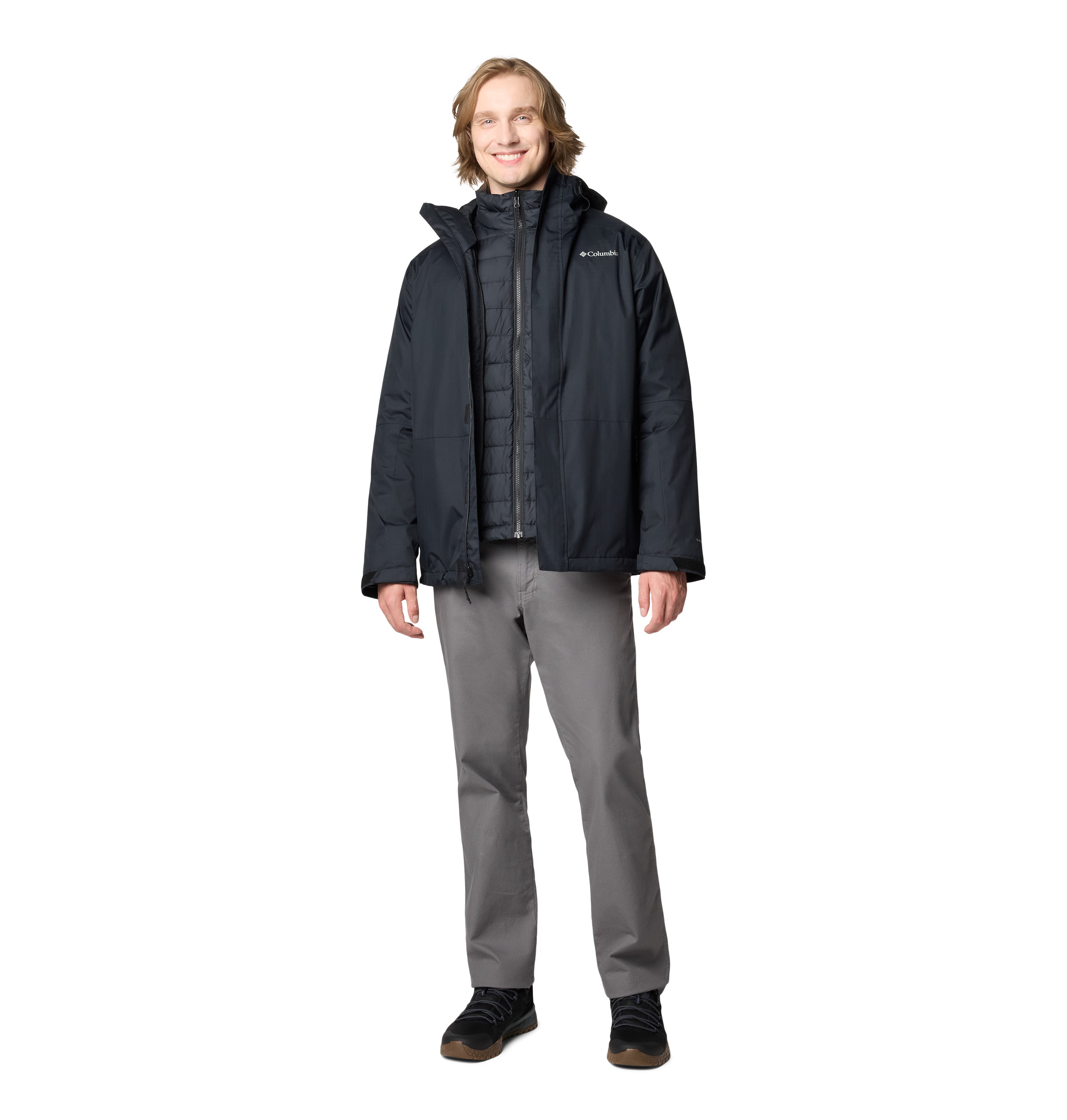 Manteau d'hiver 2-en-1 "Point Park" - Homme