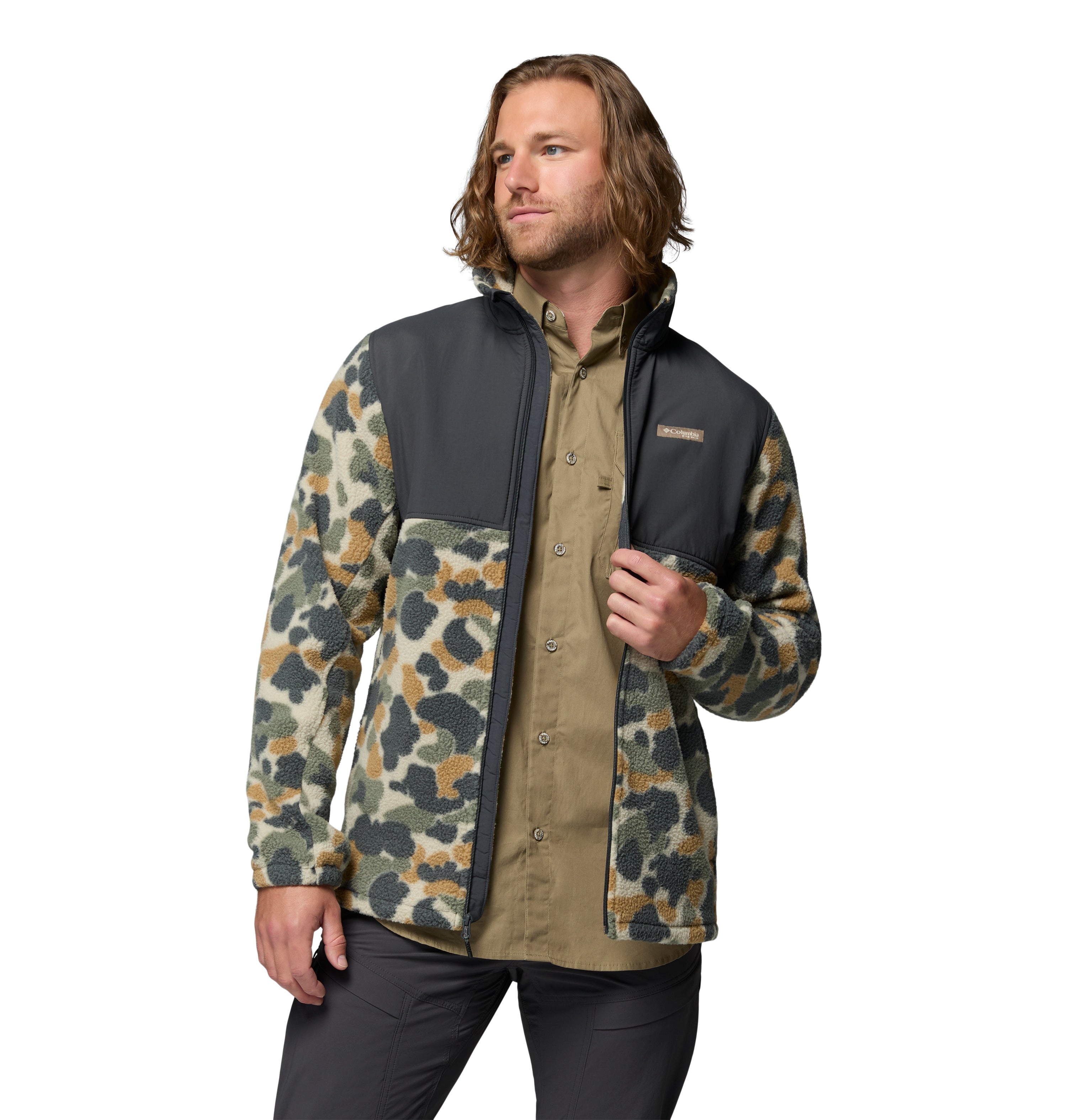 Chandail en sherpa "PHG Fossil Deltahunter" - Homme