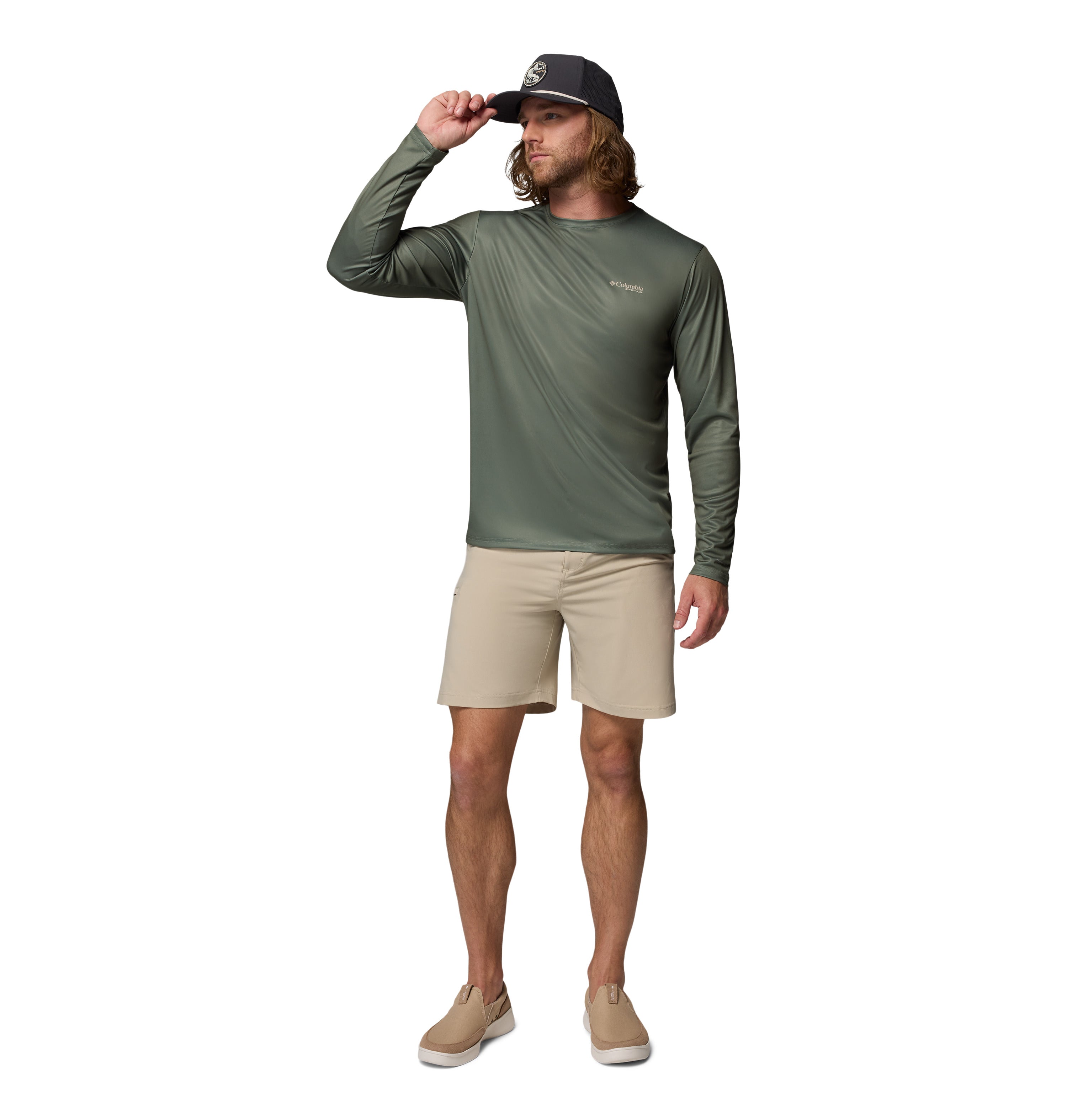 "Terminal Tackle PFG™ Fish Shine II" Long sleeve shirt - Men's