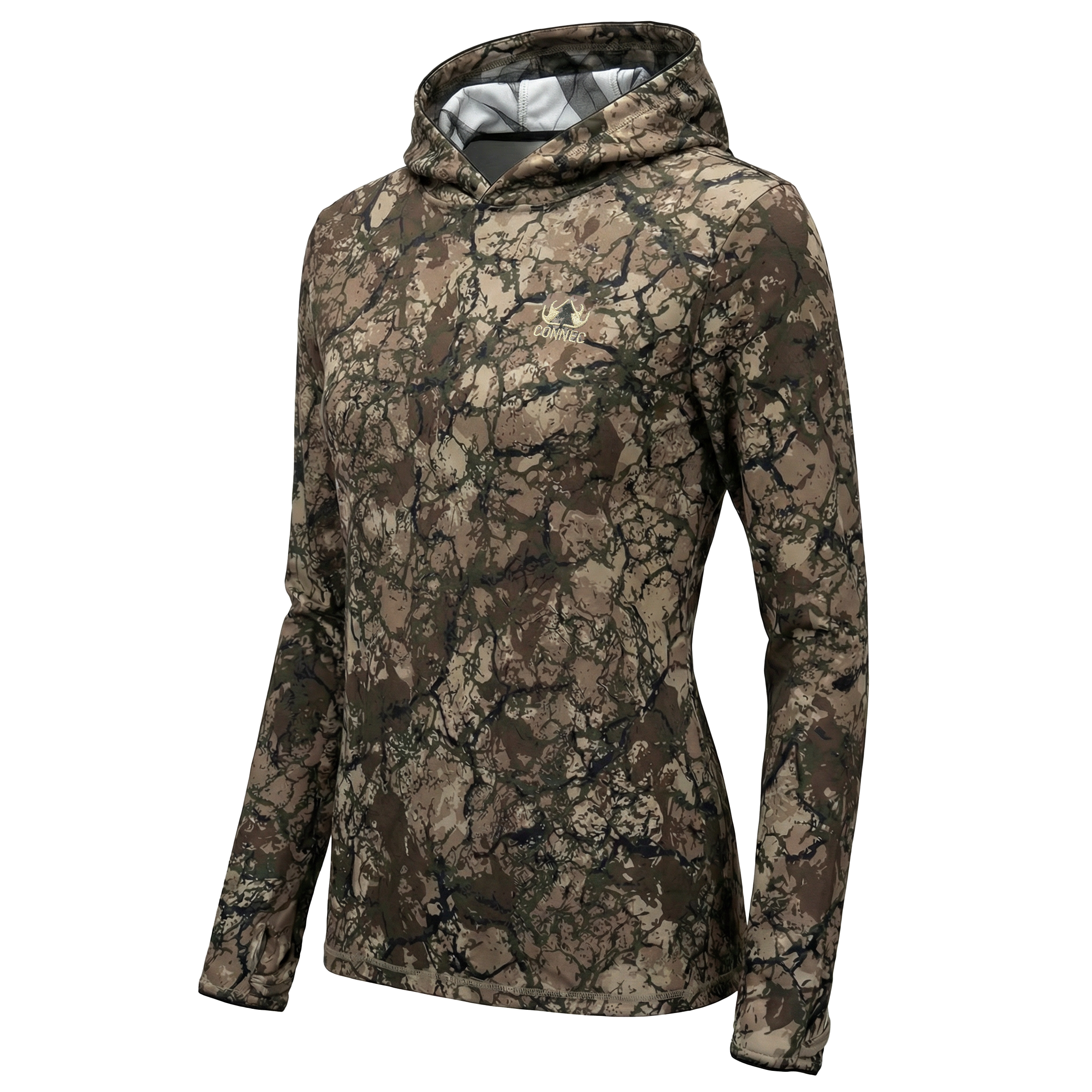 "LT Littoral Riff" Hoodie with mosquito net - Women's