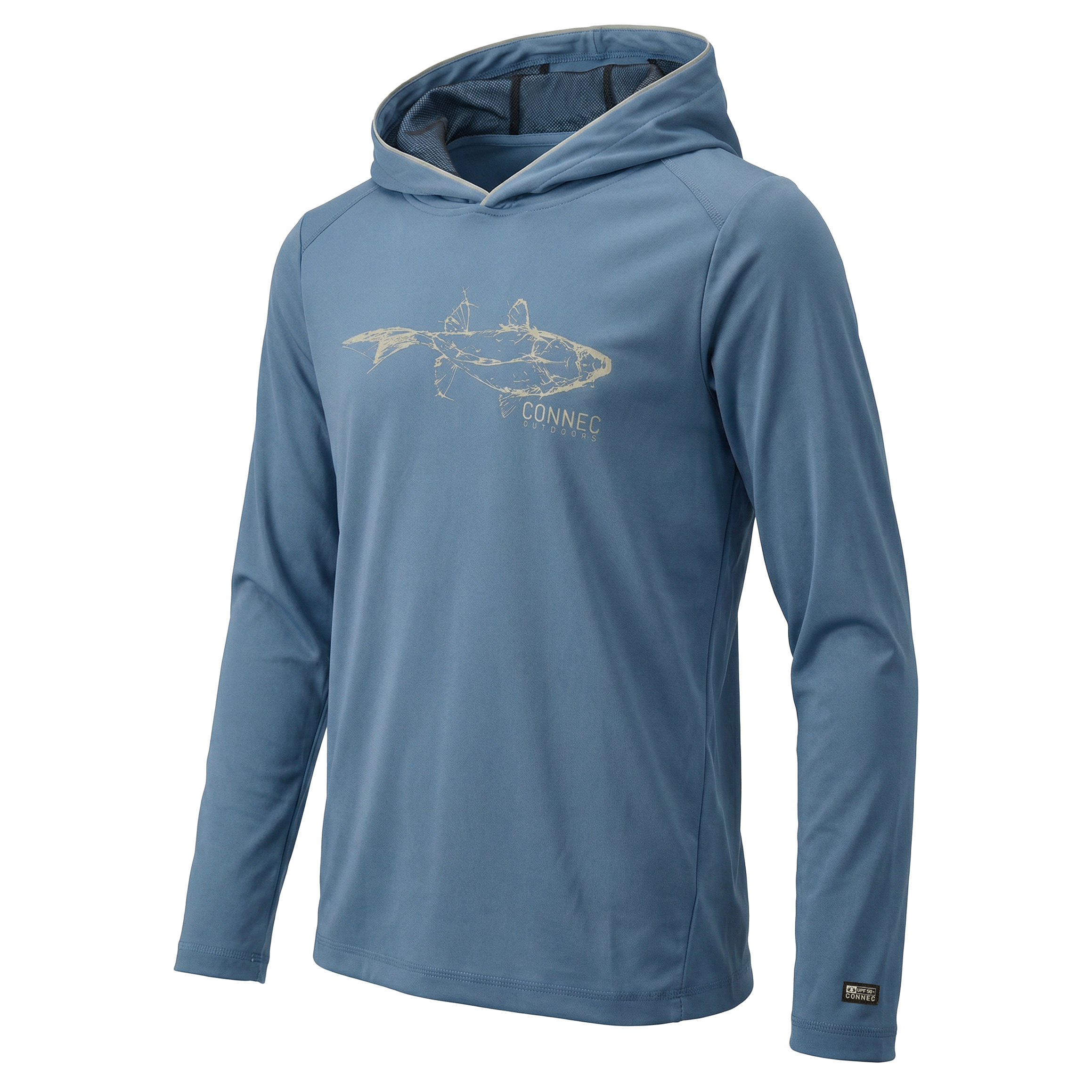 Chandail à capuchon avec filet moustiquaire "LT Offshore Copen Blue" - Junior