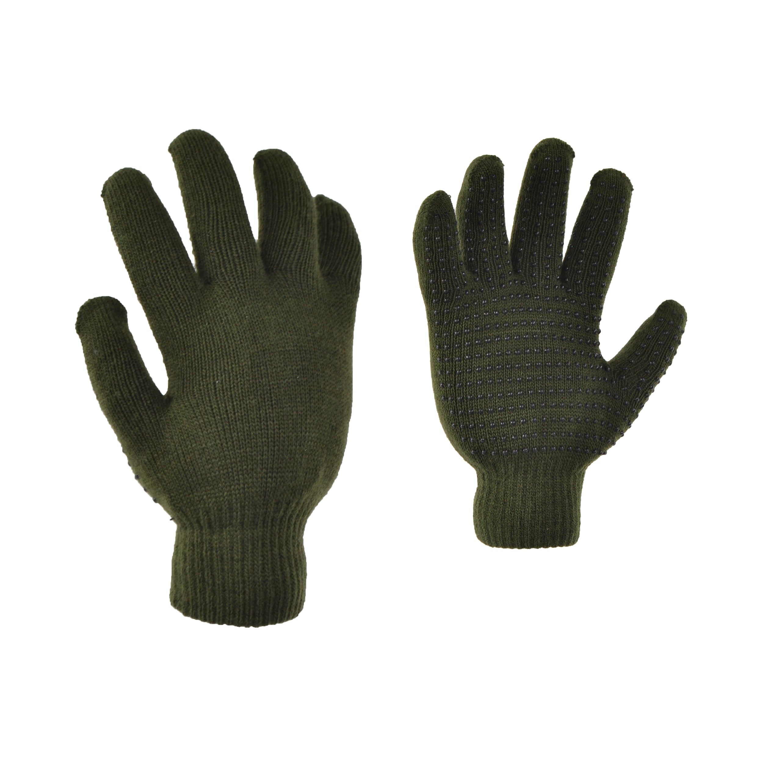 3-pack of anti-slip knitted gloves