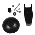 Suction cup adapter for dual beam transducer