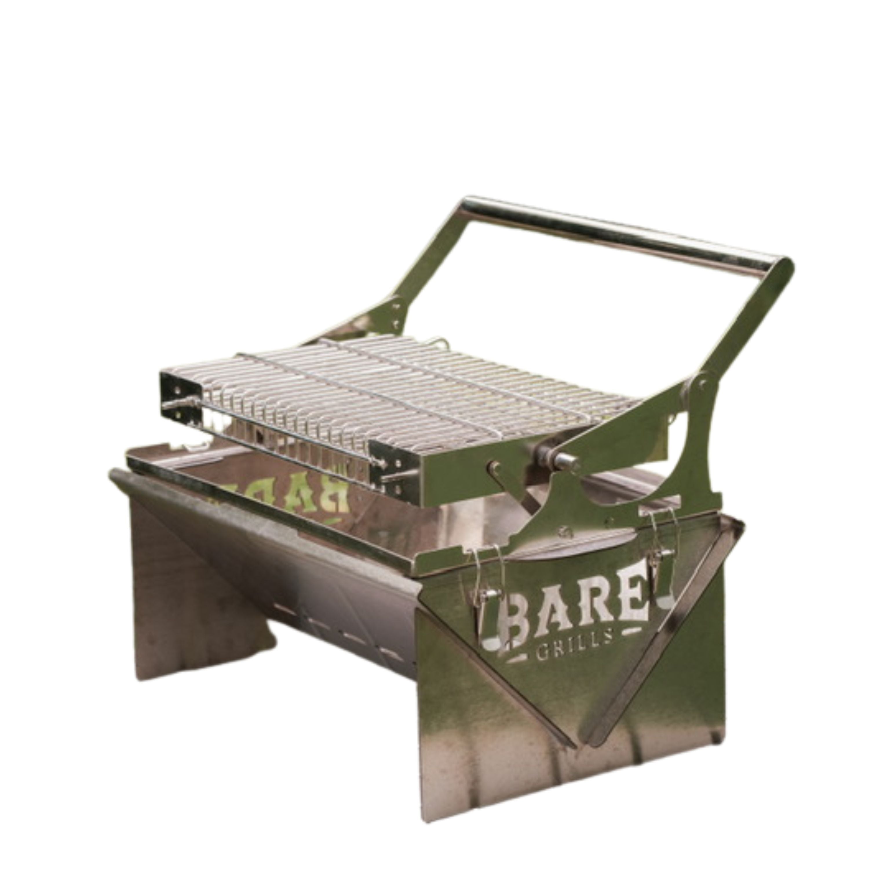Barbecue portatif au charbon "Baregrills"