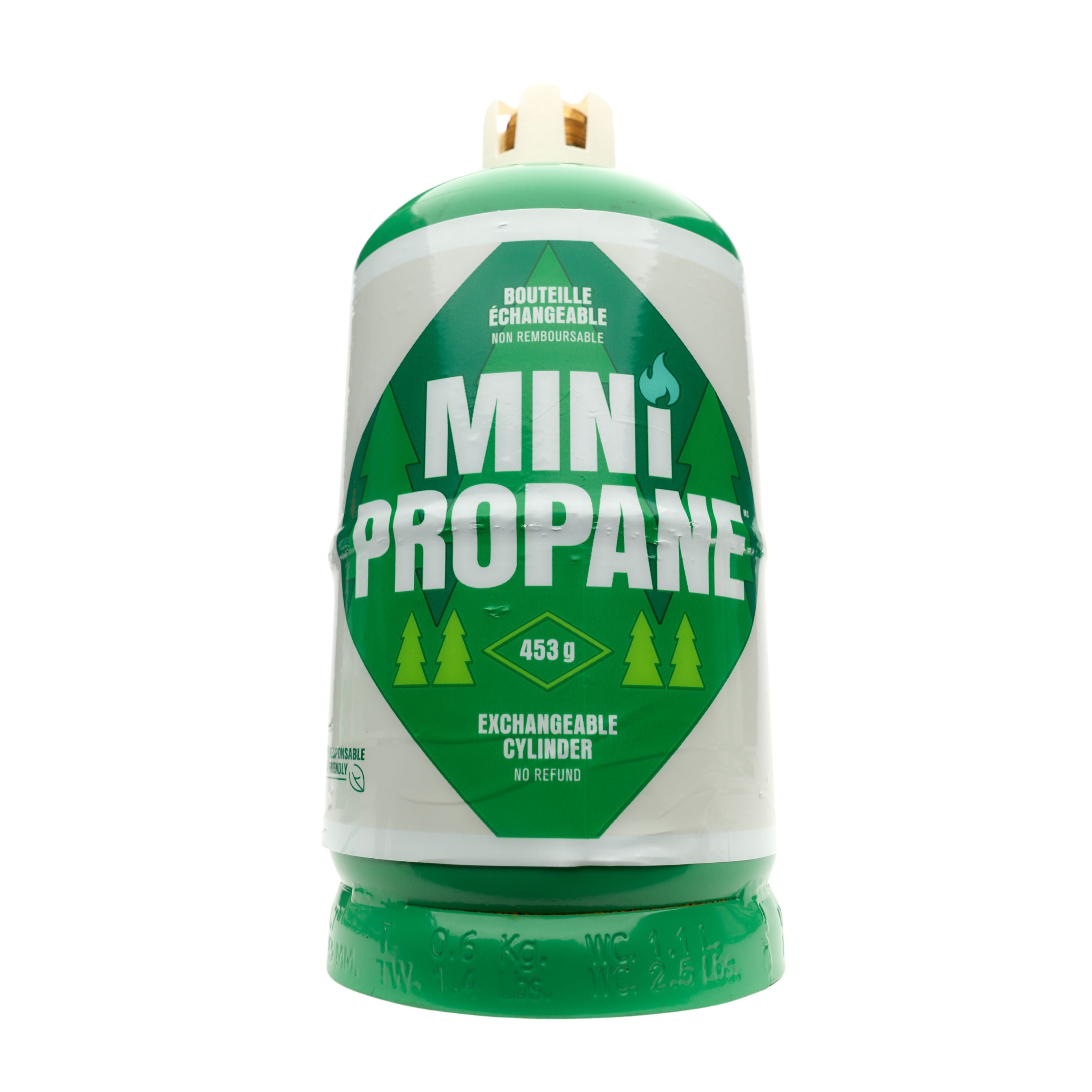 Exchangeable propane bottle - 1 lb