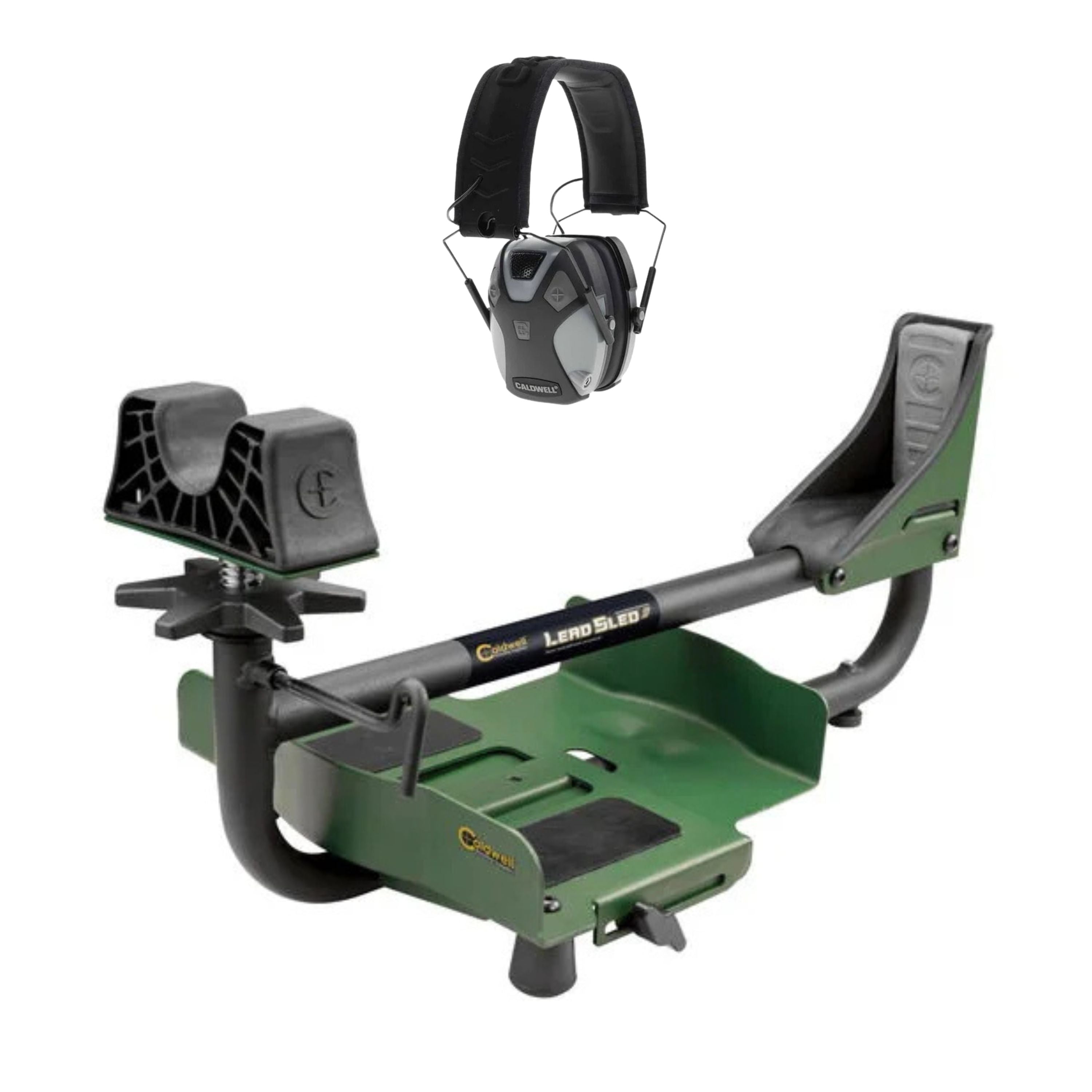 "Lead Sled 3" Shooting rest + electronic earmuffs