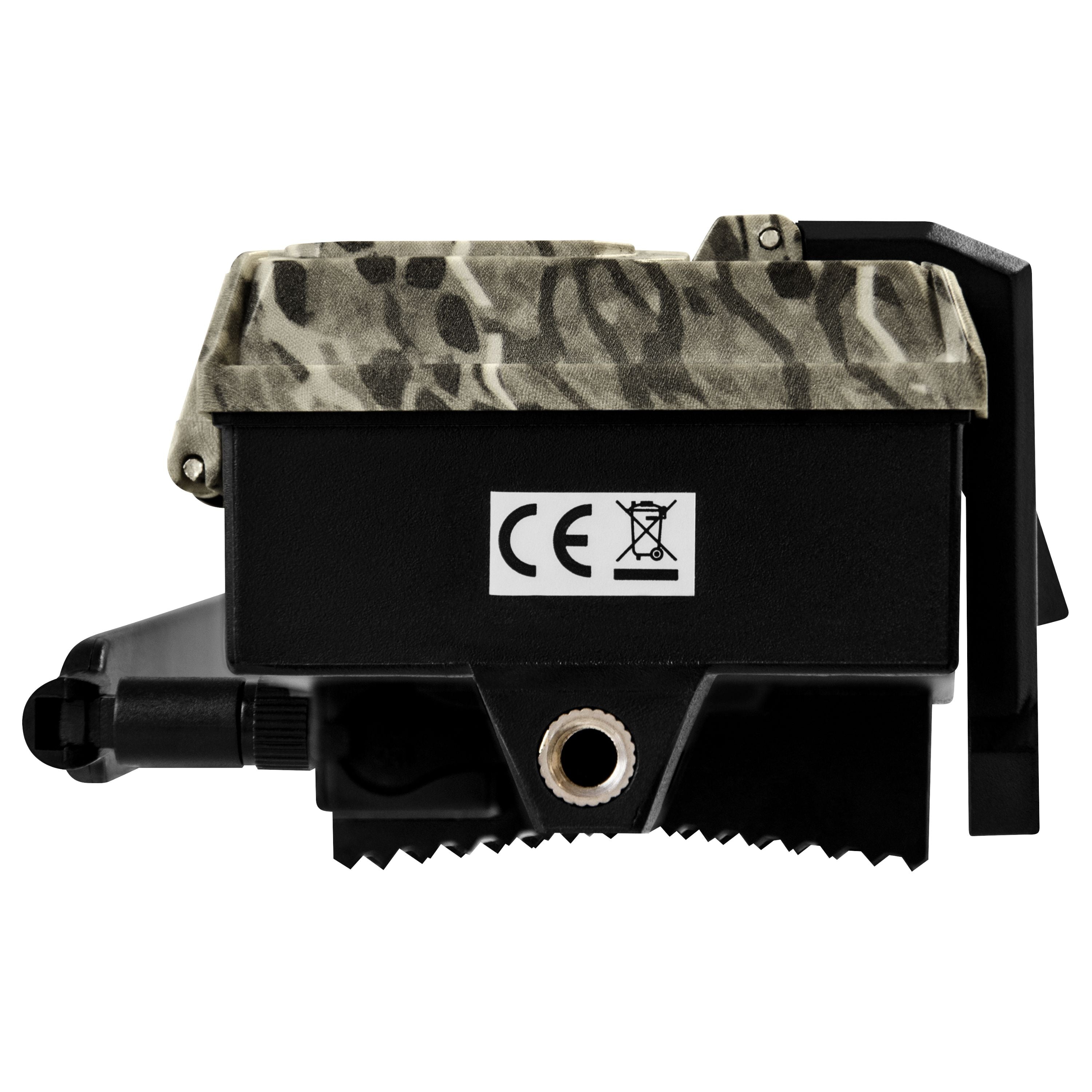 Cellular trail camera with solar panel