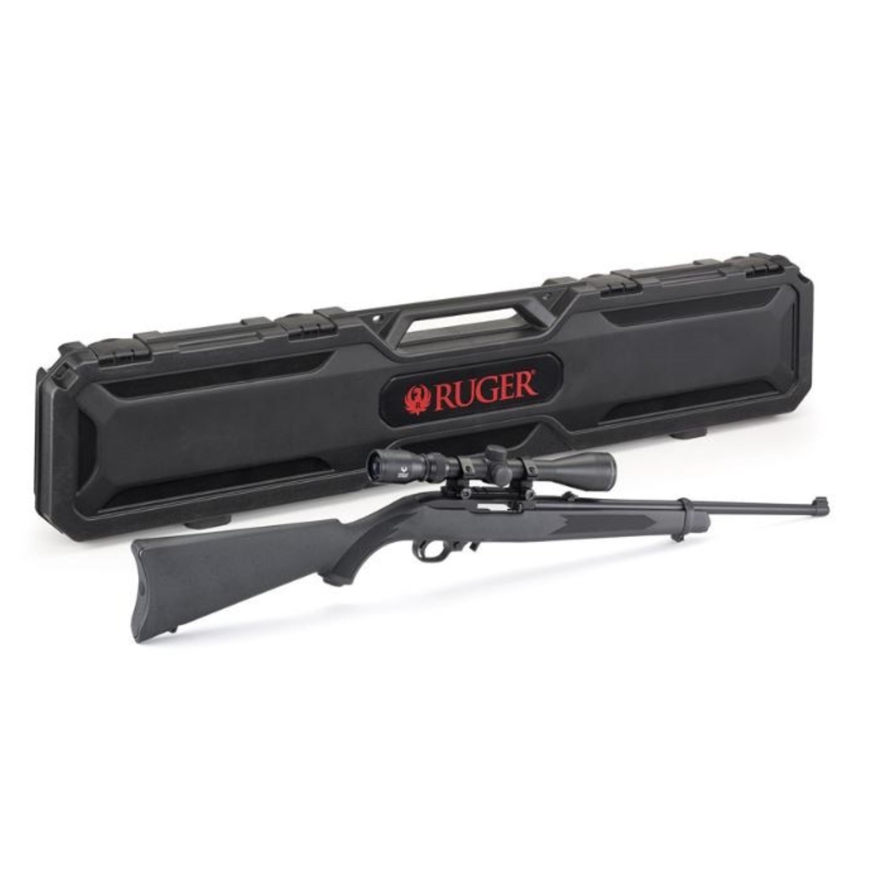 10/22 semi-automatic rifle 22LR with Viridian scope