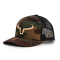 Rancher cap - Camo & black mesh