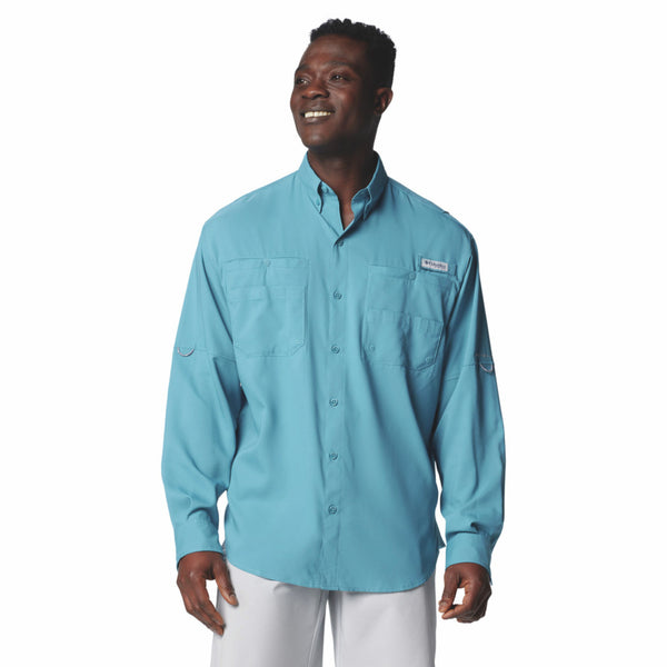 Chemise de pêche homme Columbia bleu PFG taille L Chemise de pêche homme Columbia bleu PFG taille L