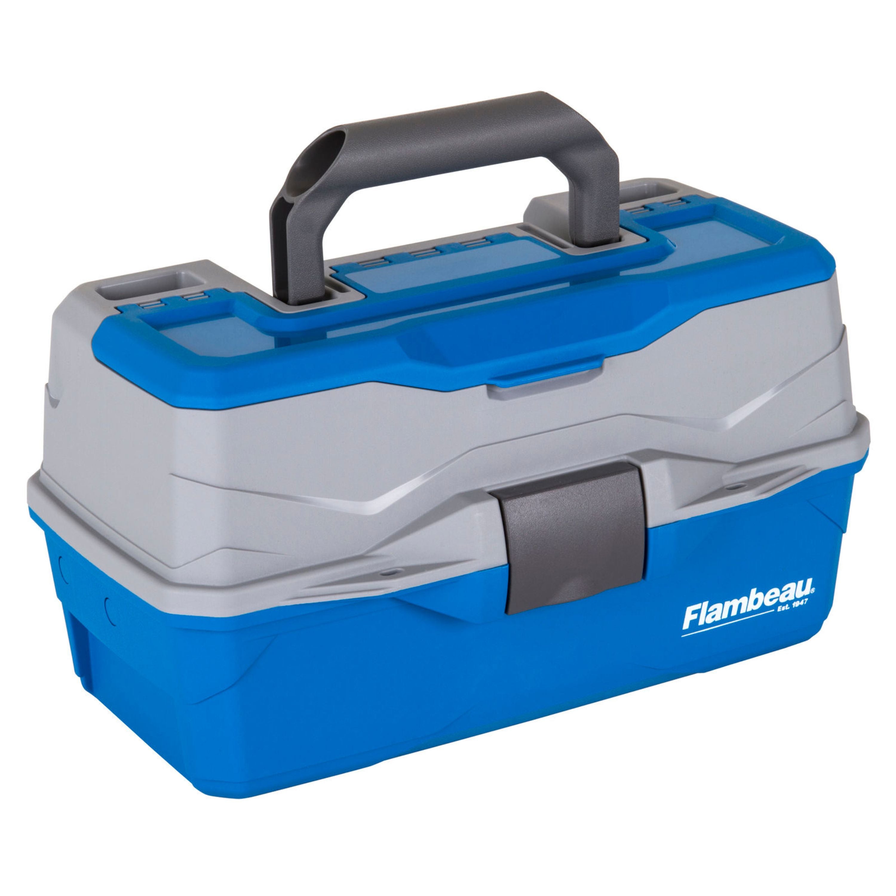 Tackle box 2 trays - Blue