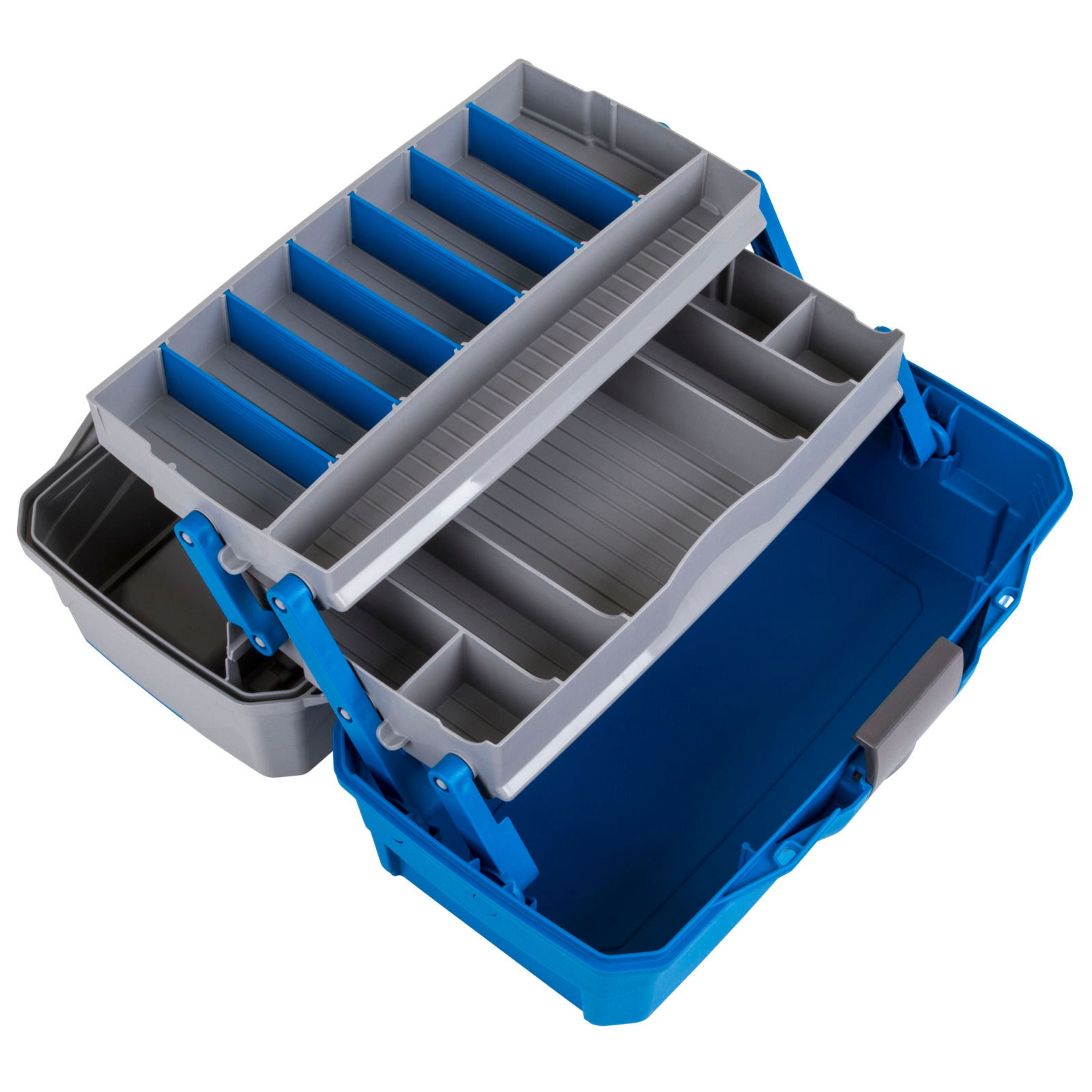 Tackle box 2 trays - Blue