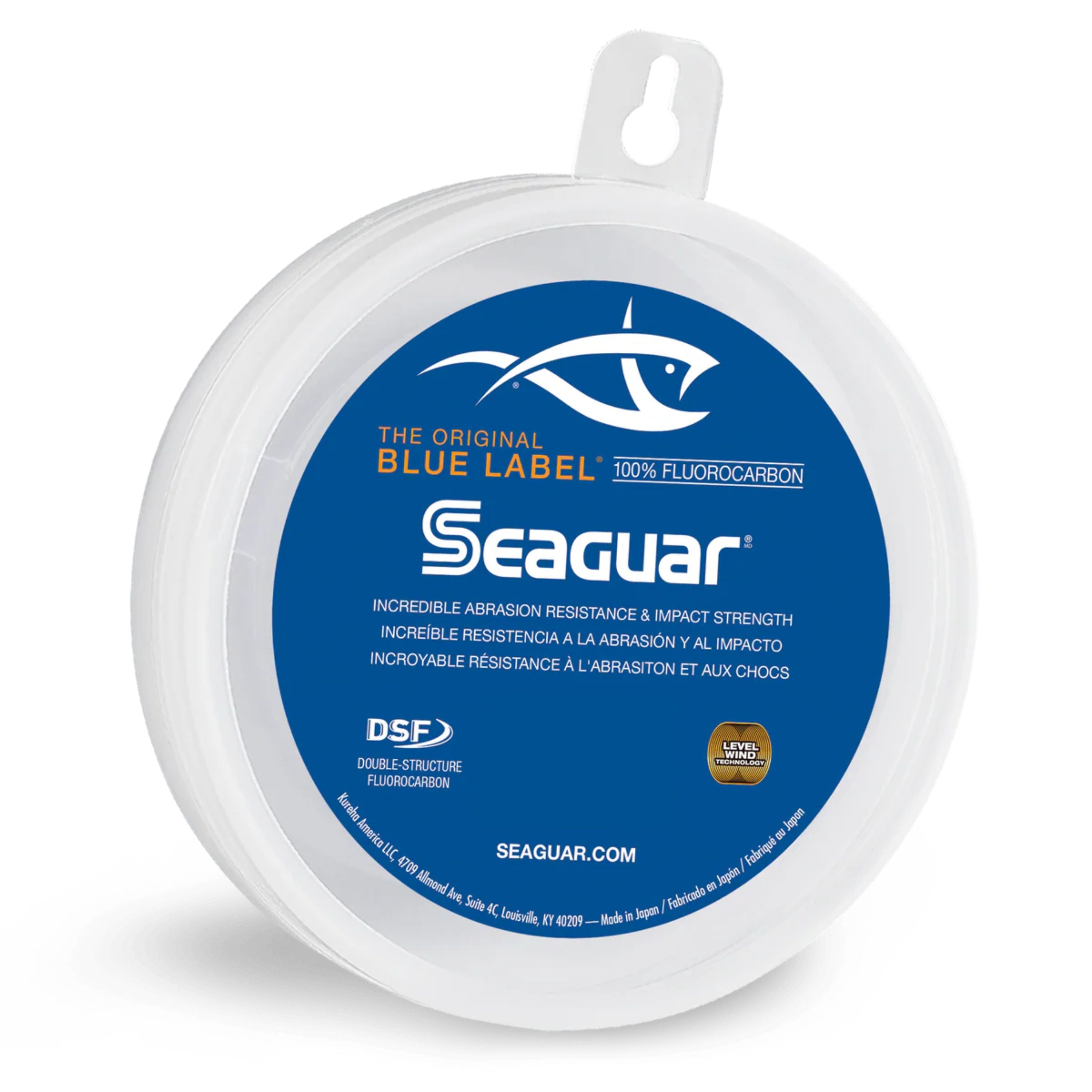 "Blue Label" Fluocarbon leader - 25 yd