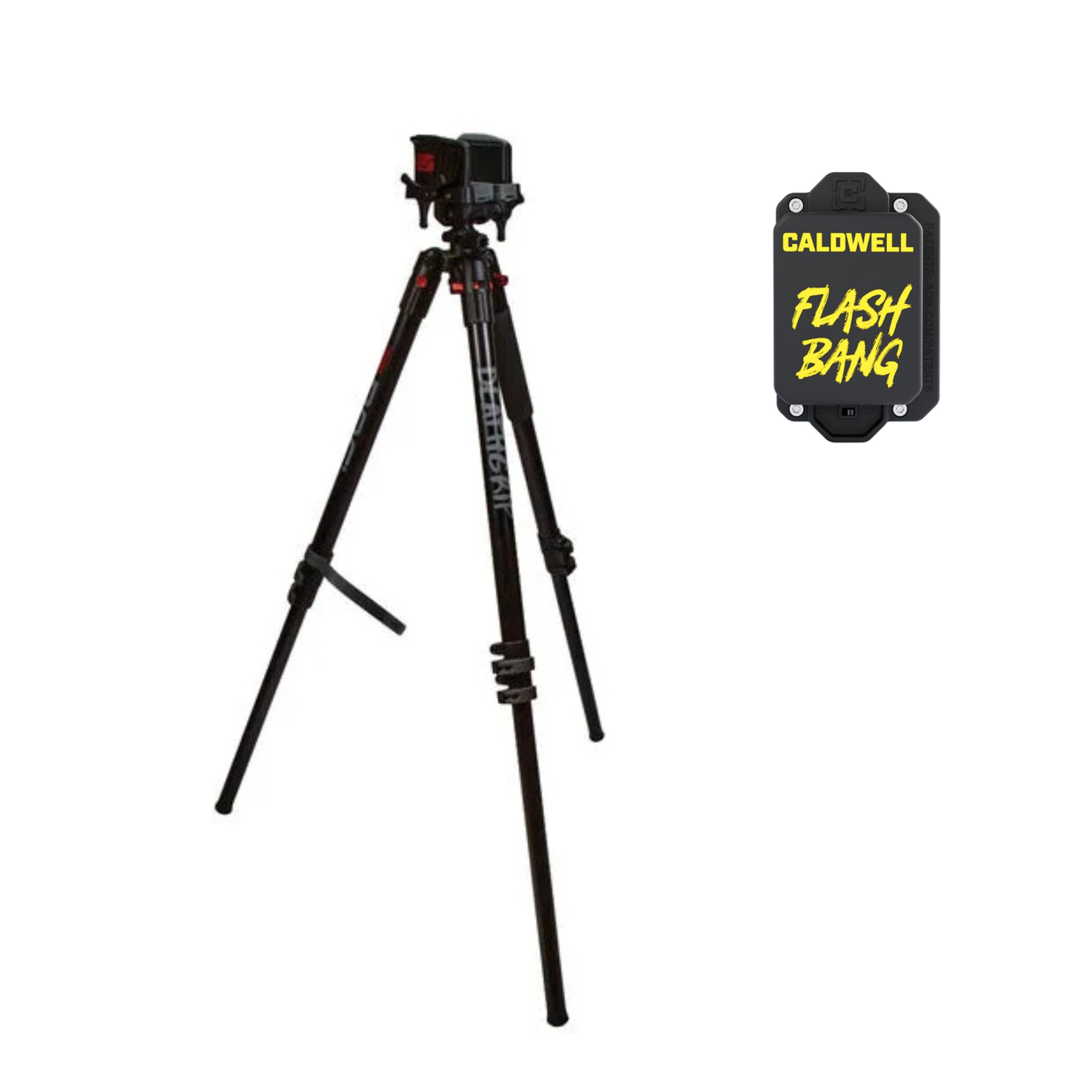 "Death Grip" Tripod + "Flash Bang" target hit indicator bundle