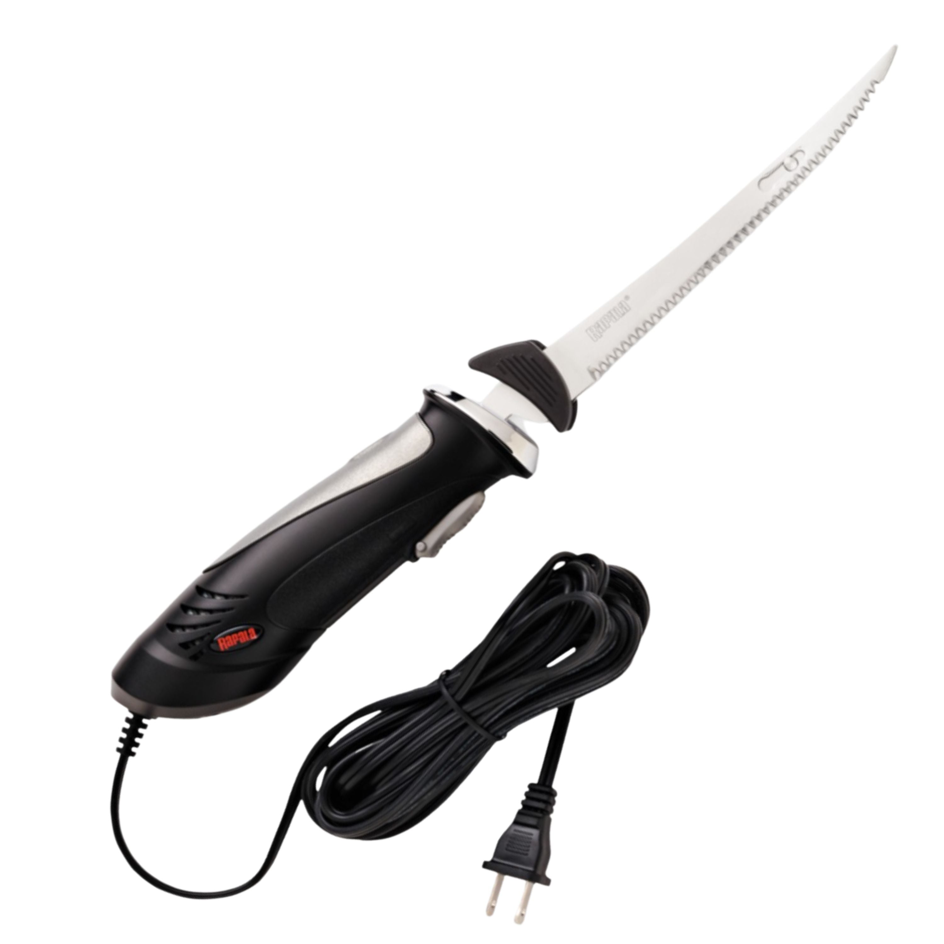 DURATECH Couteau à poisson électrique sans fil 12 V avec lames de 20 cm et 25 DURATECH Couteau à poisson électrique sans fil 12 V avec lames de 20 cm et 25