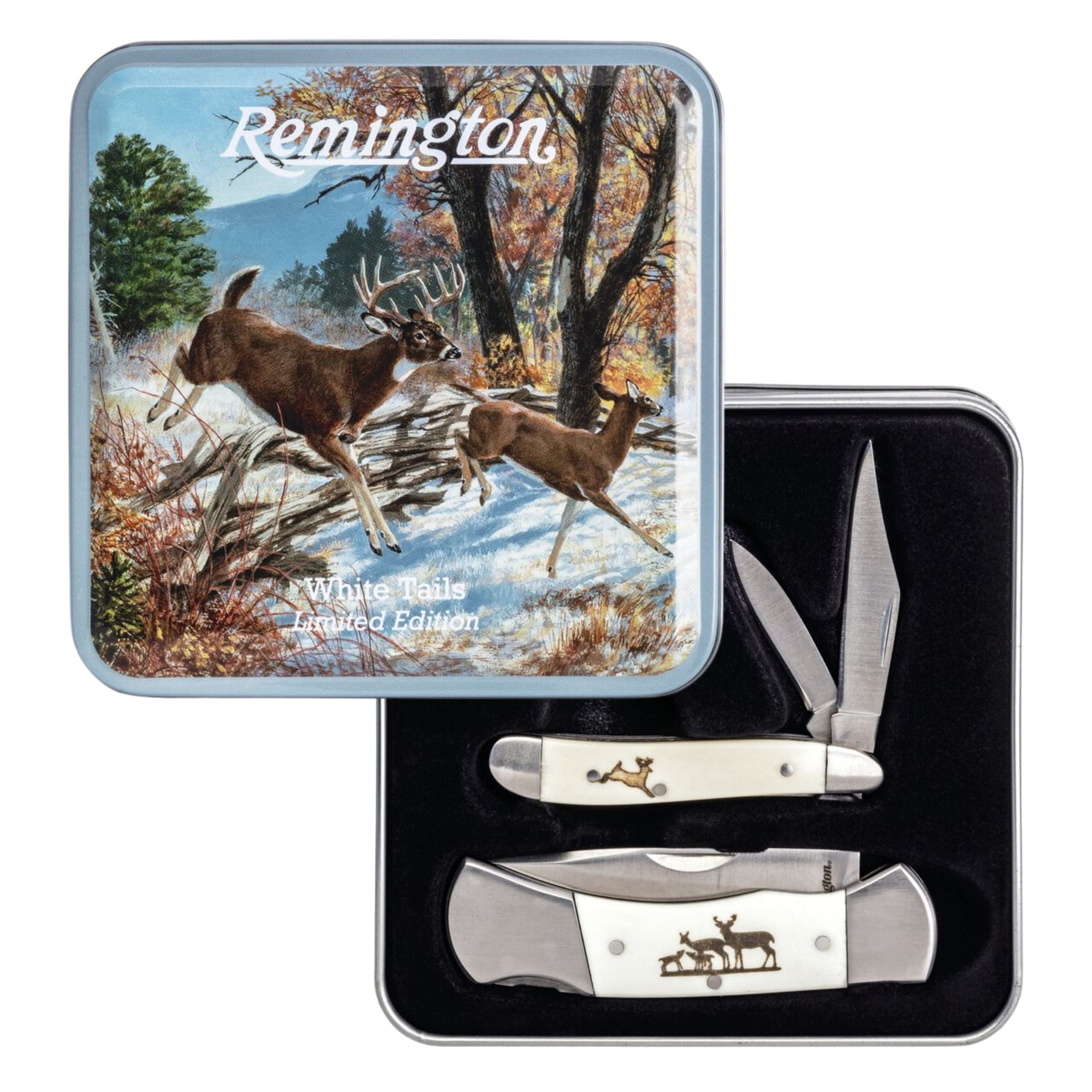 "White Tails" Knife collector set