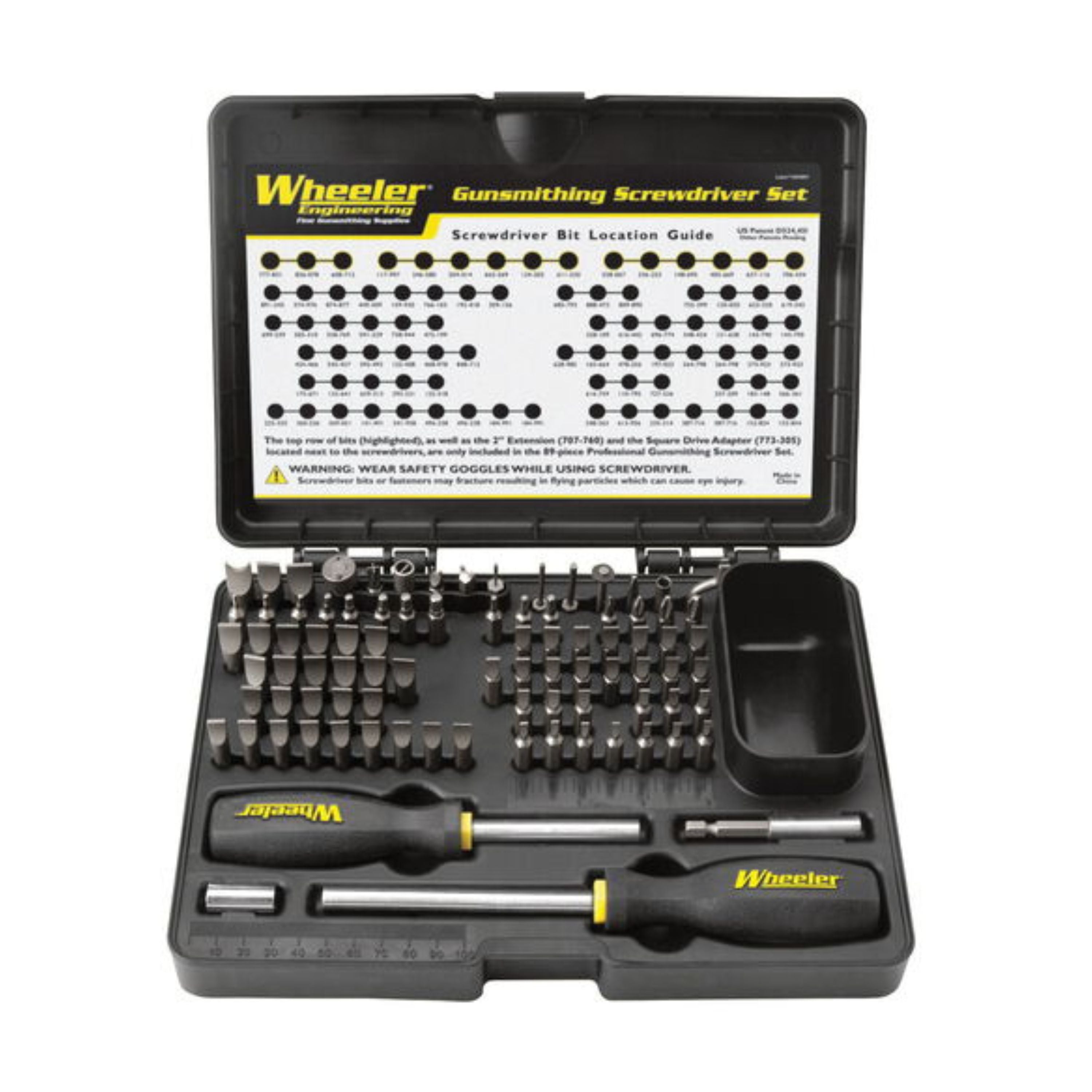 Gunsmithing screwdriver set