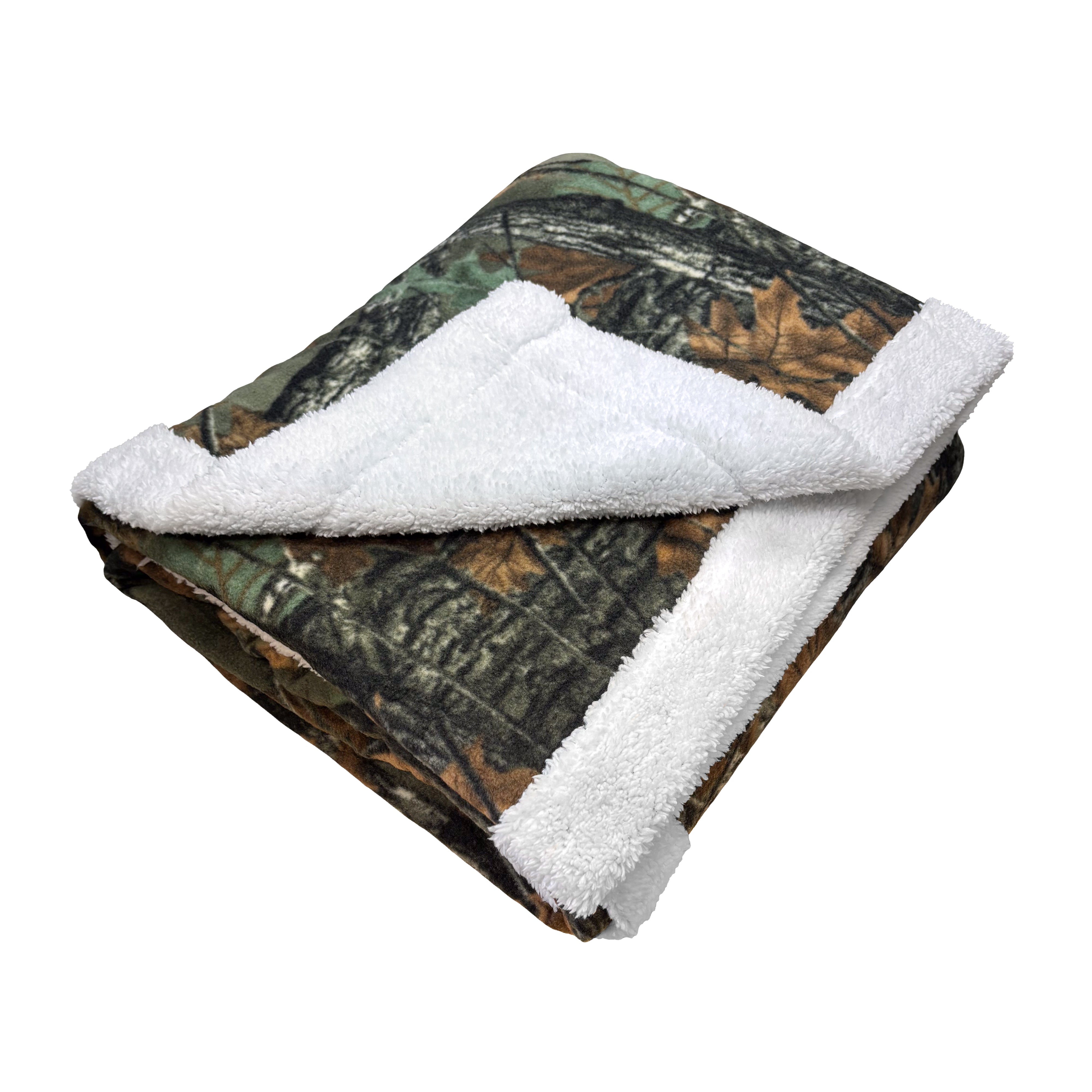 "Forest" Blanket - Sherpa Lining