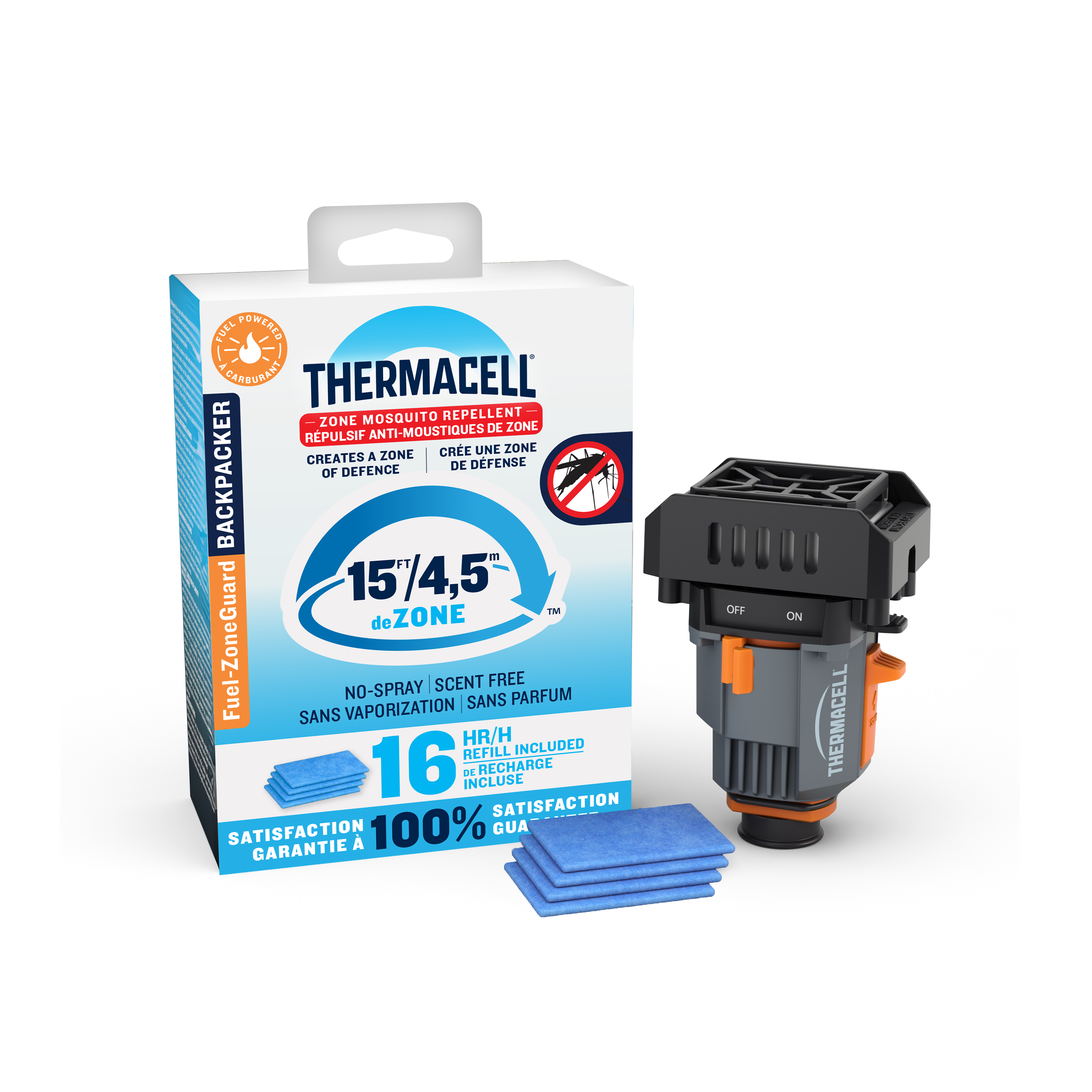 Fuel-ZoneGuard Backpacker Fuel Powered Mosquito Repeller
