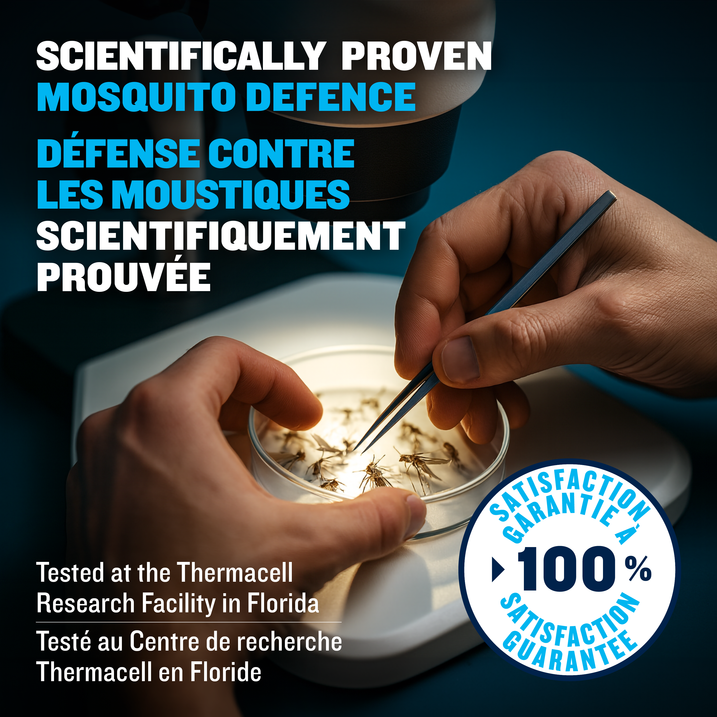 " E-ZoneGuard Patio+" Rechargeable Mosquito Repeller