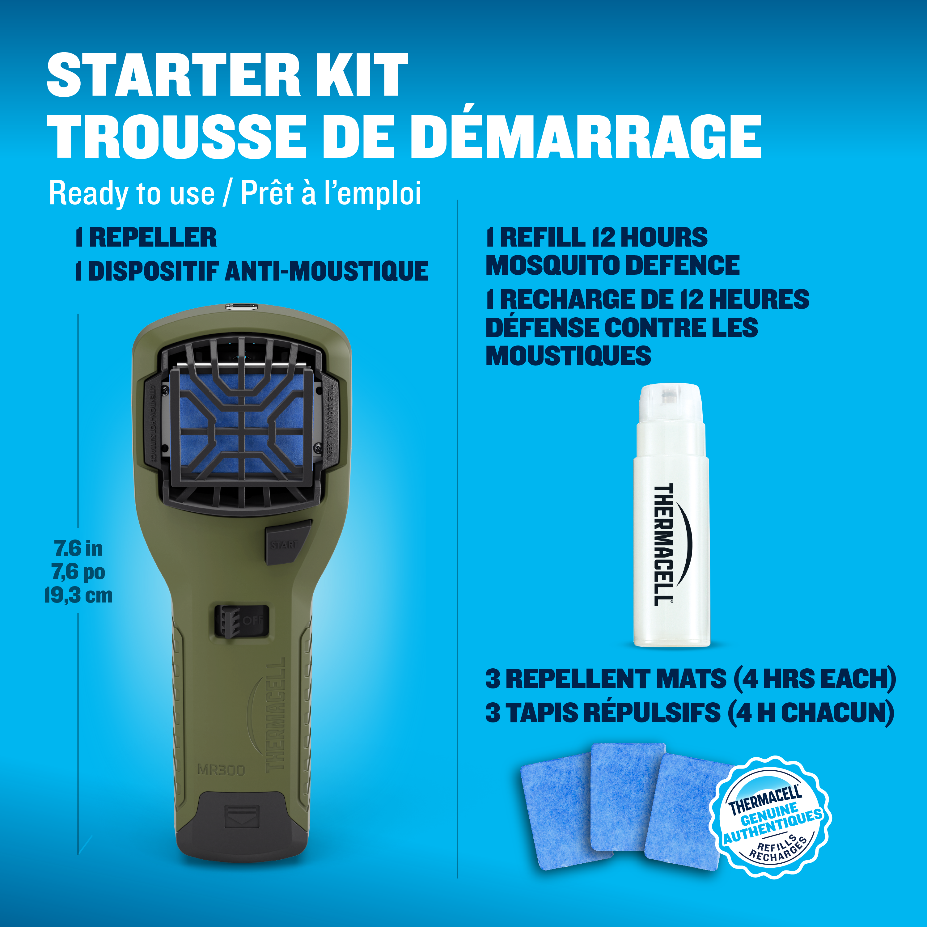 Fuel-ZoneGuard Extreme Fuel Powered Mosquito Repeller