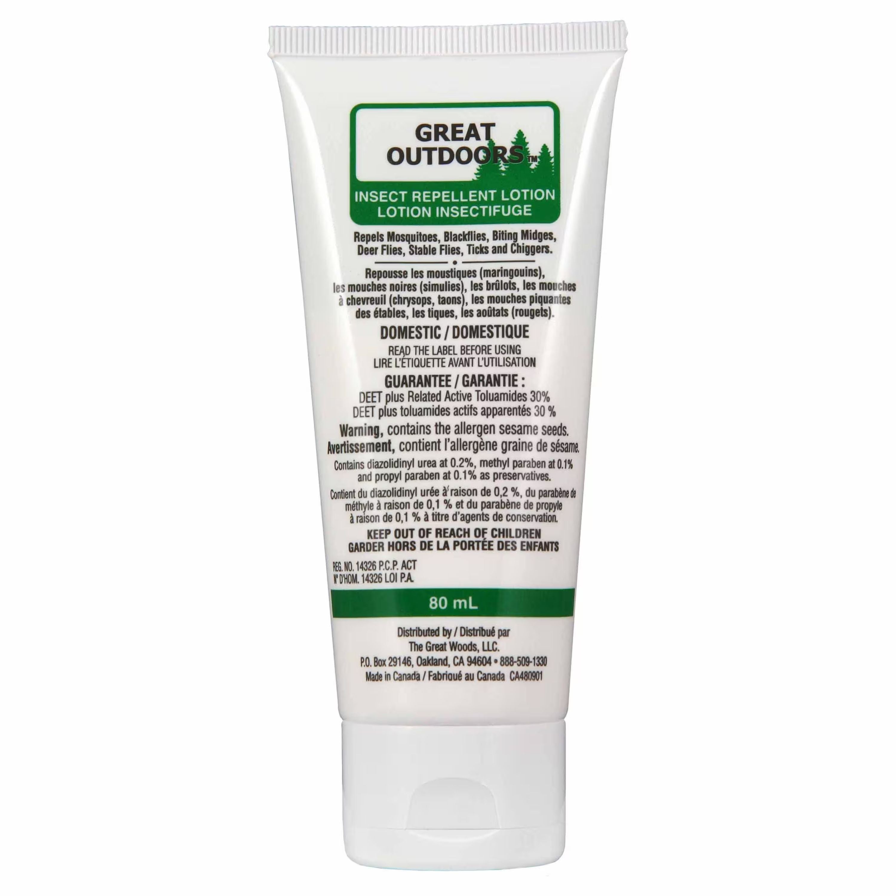 Lotion insect repellent - 30% deet