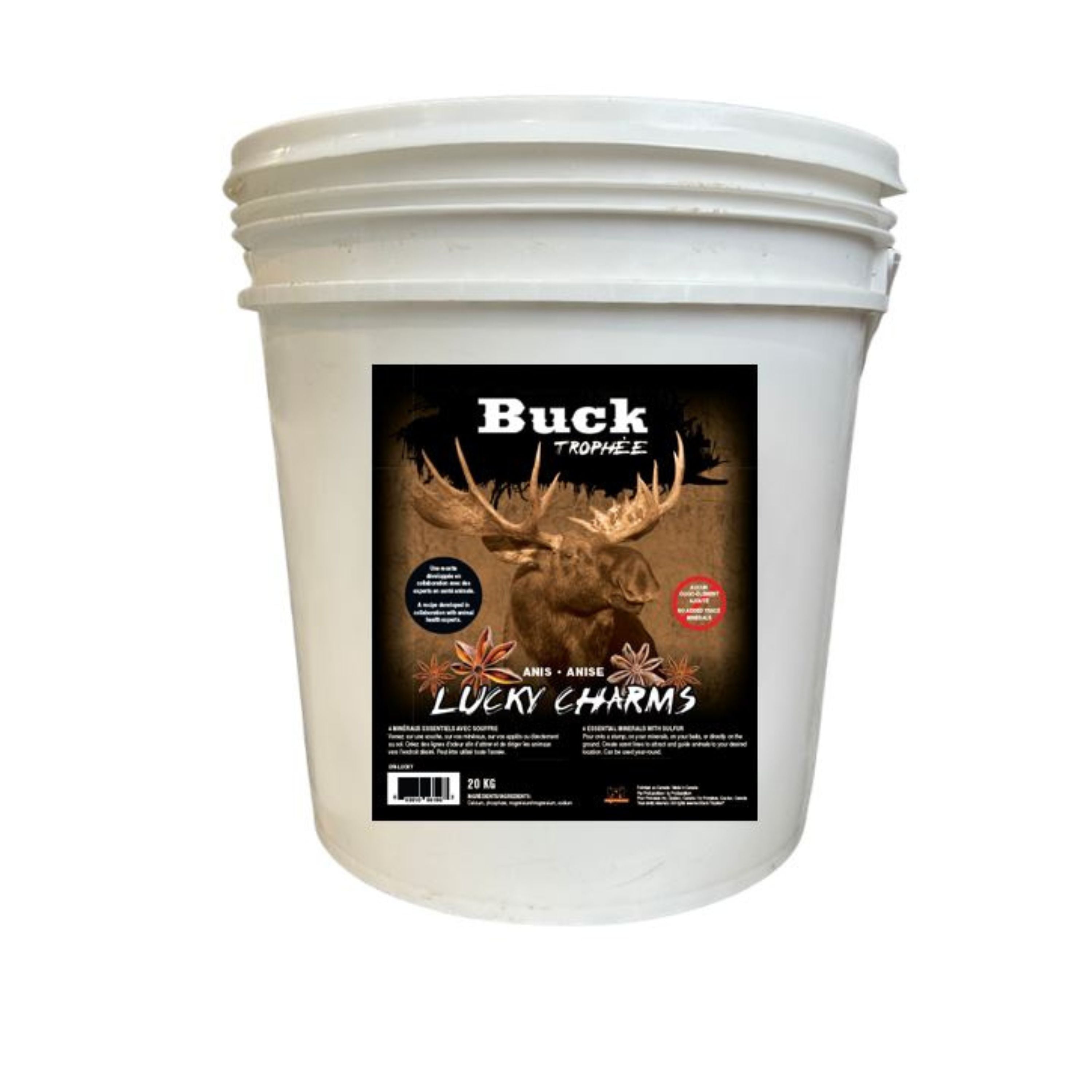 "Lucky Charms" Minerals bucket - Moose