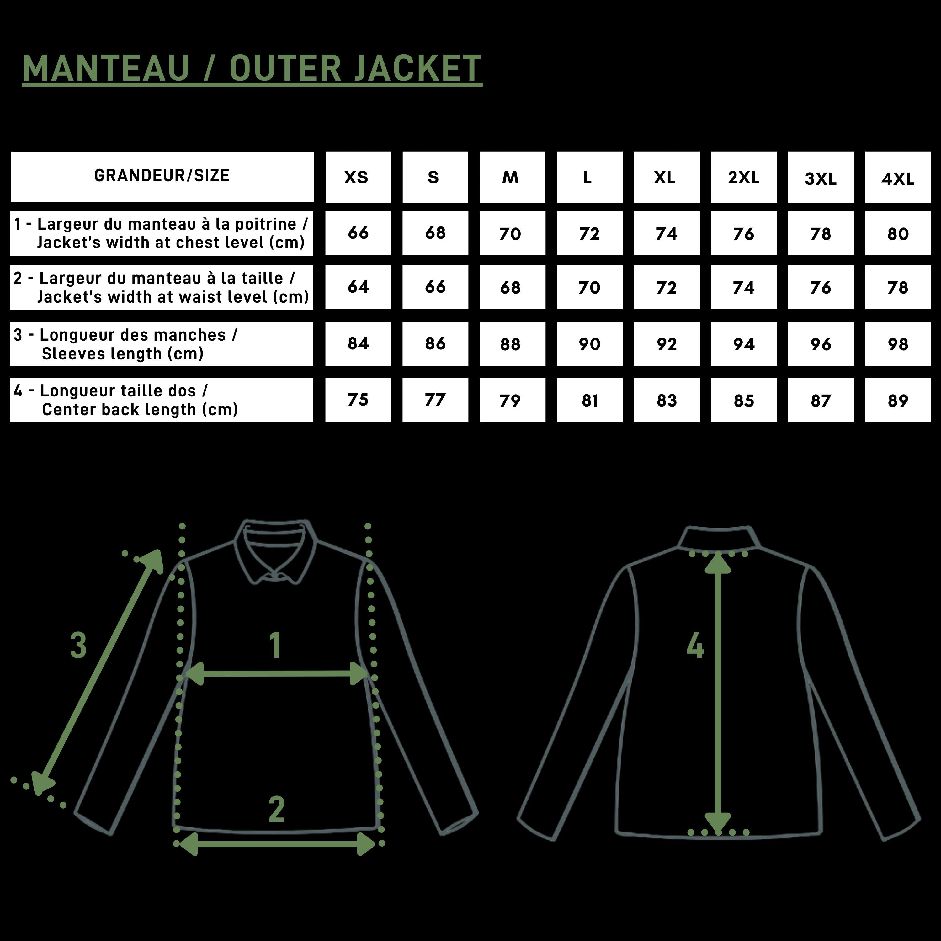 Manteau 5 en 1 "Quest" - Homme||"Quest" 5 in 1 jacket - Men’s