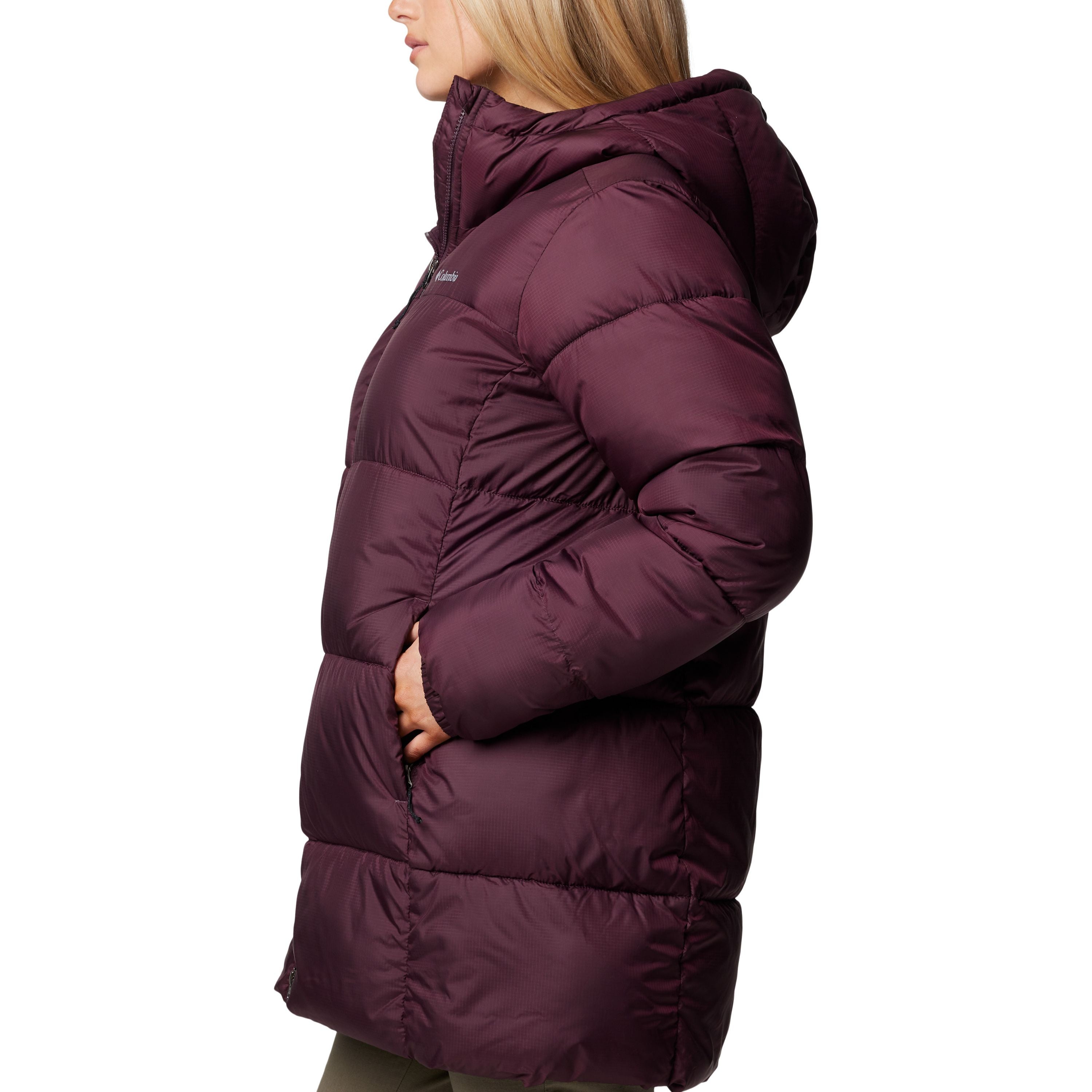 "Puffect" Mid hooded winter jacket - Women's