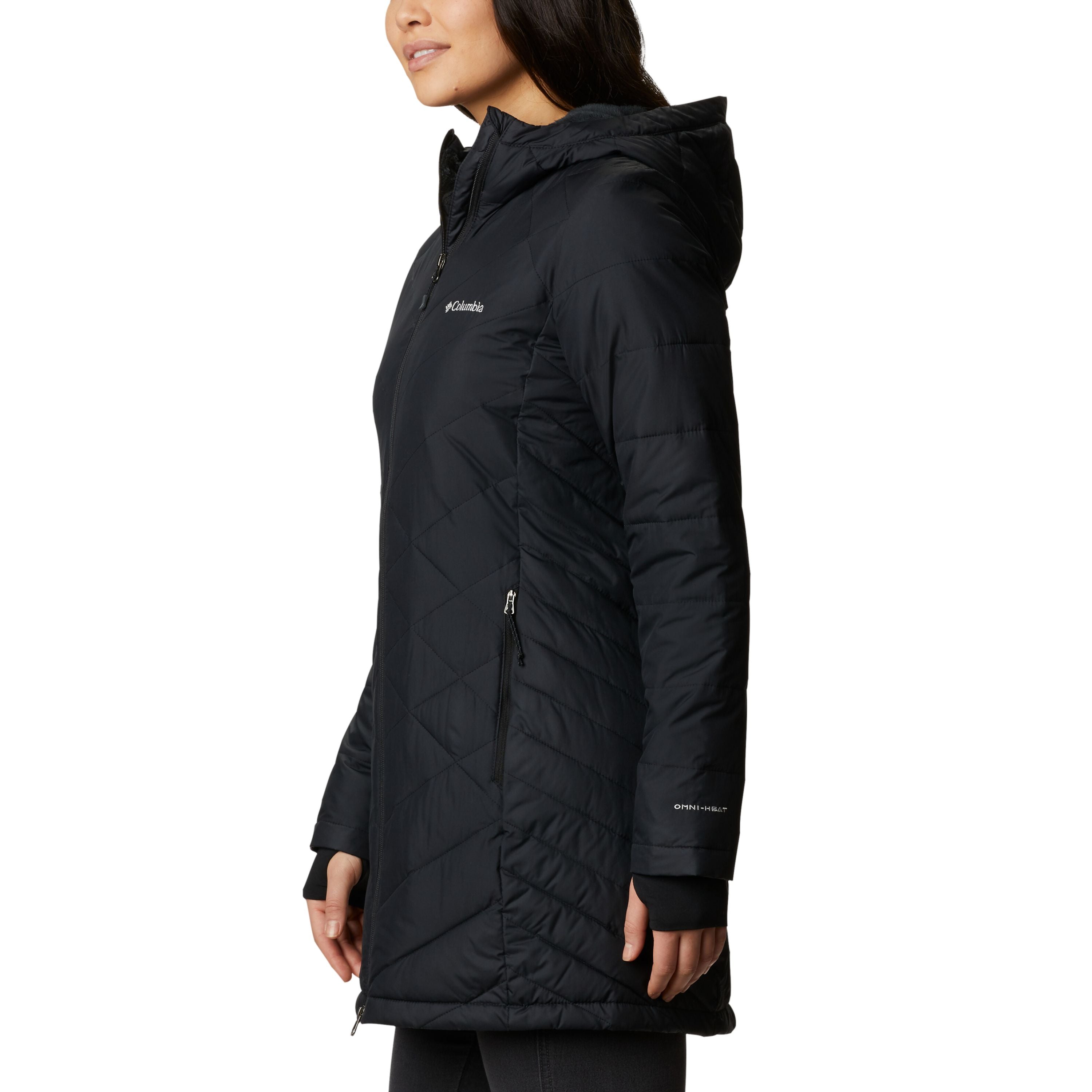 Manteau long avec capuchon "Heavenly" - Femme||"Heavenly" Long hooded jacket - Women's