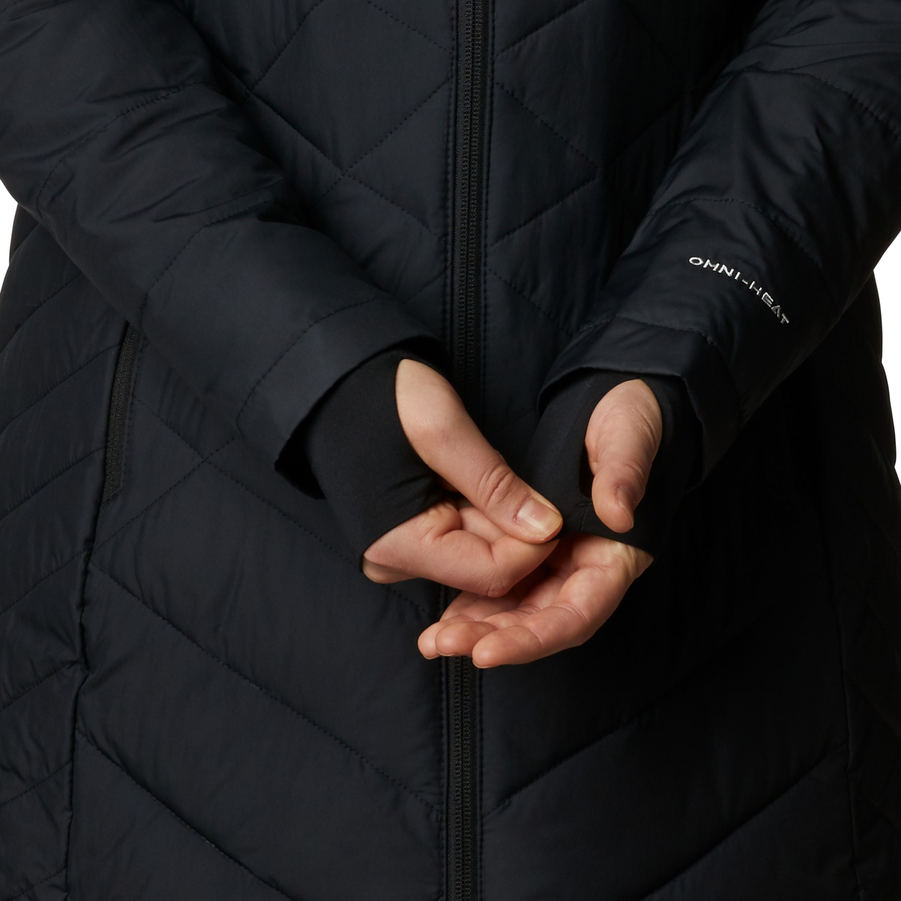 Manteau long avec capuchon "Heavenly" - Femme||"Heavenly" Long hooded jacket - Women's