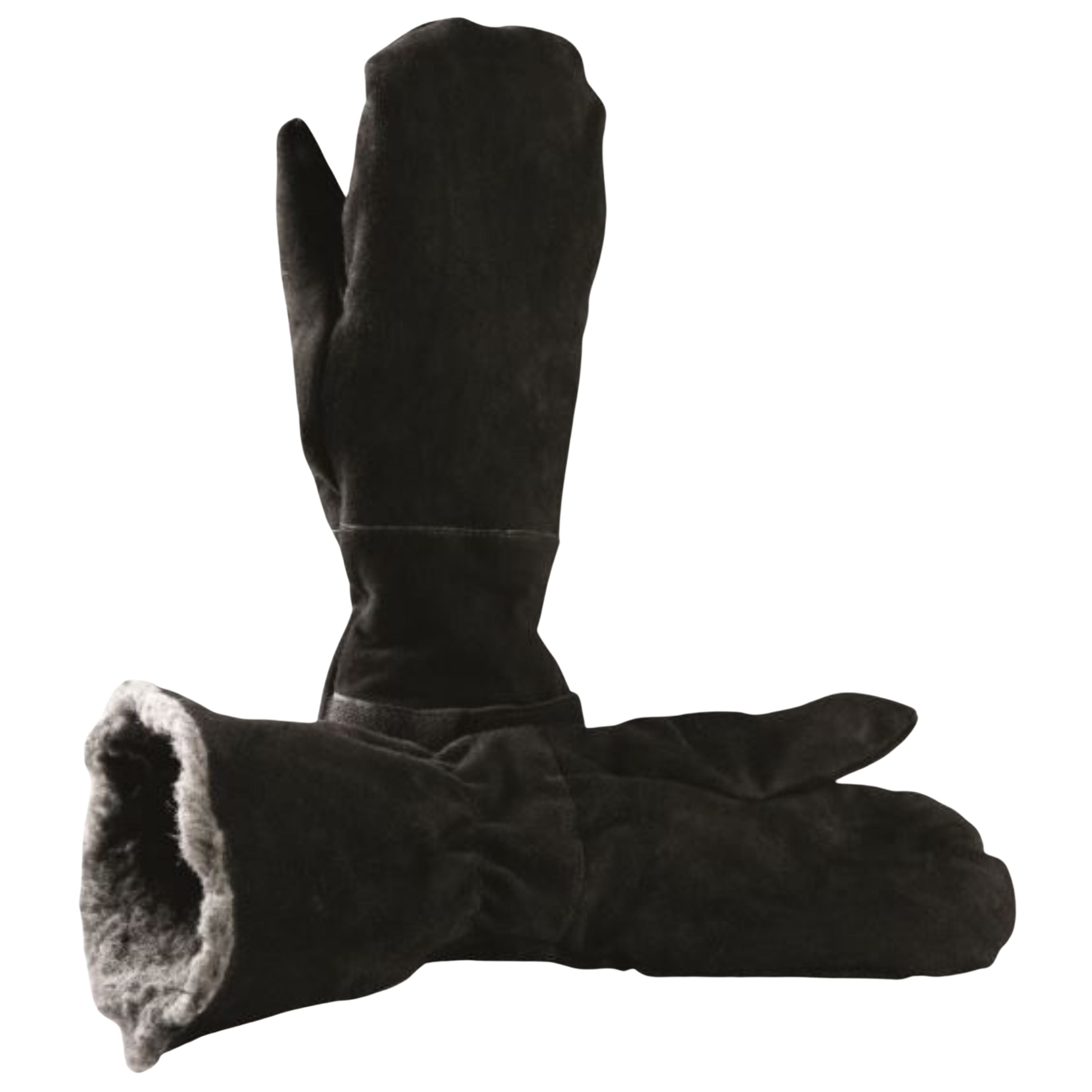 Cow leather mittens - Men’s